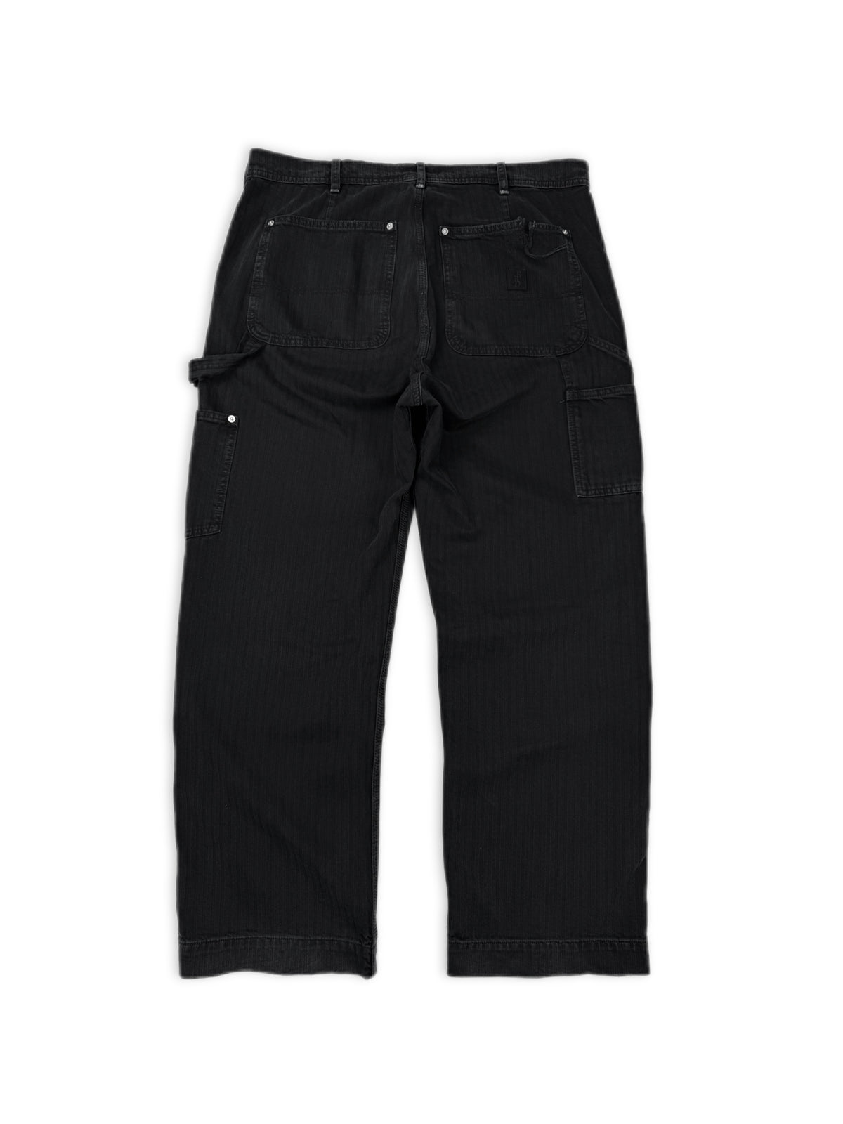 SS25 Enfants Riches Deprimes Pinstripe Double Knee Carpenter Pants