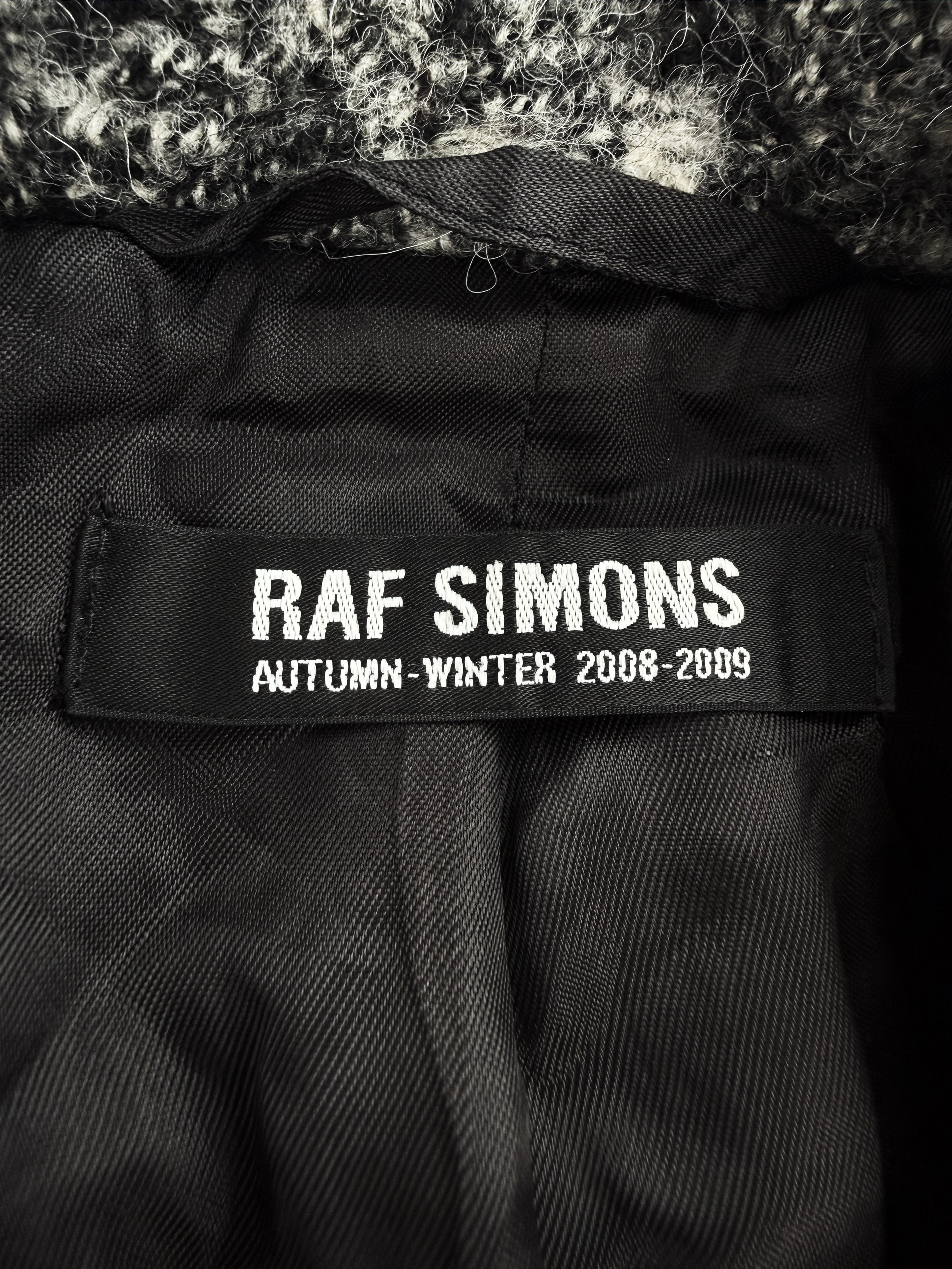 AW08 Raf Simons ‘Pheonix’ Fire Gradient Trench Coat