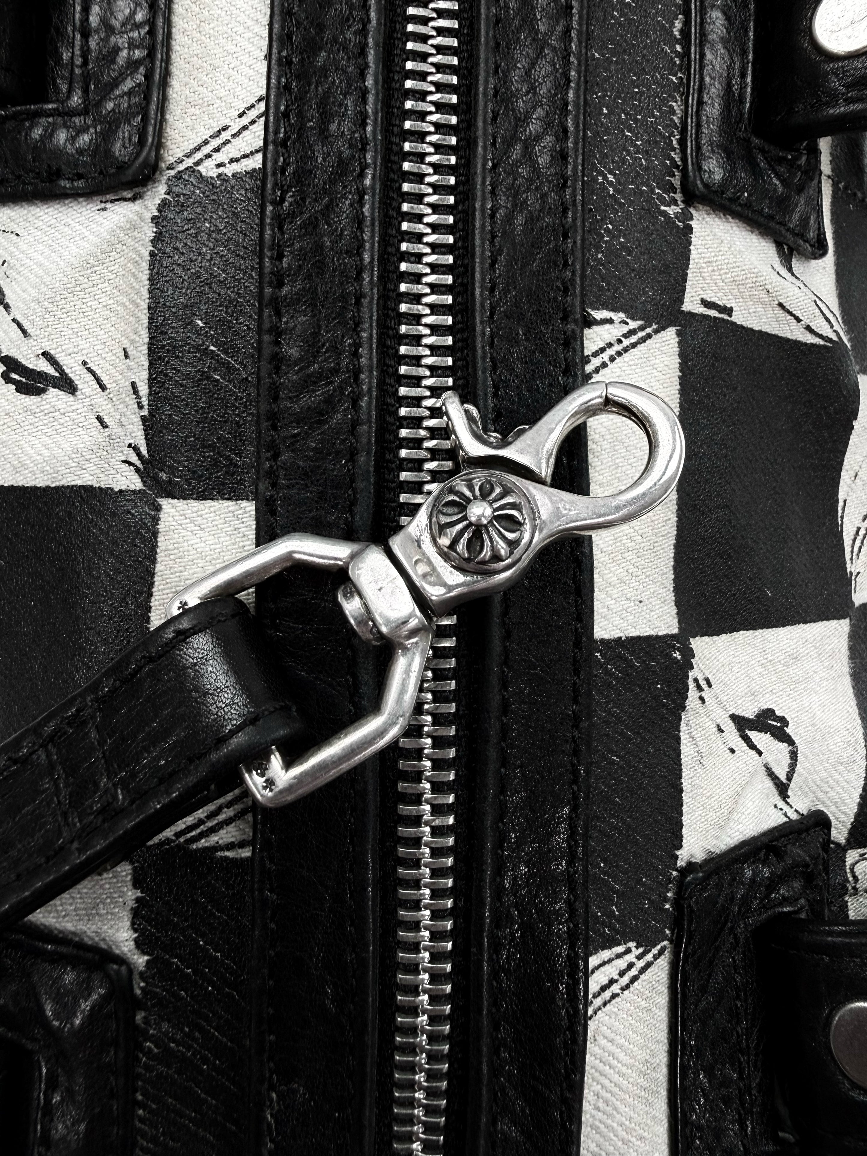 Chrome Hearts x Matty Boy 99 Eyes Leather Gunslinger Duffle Bag