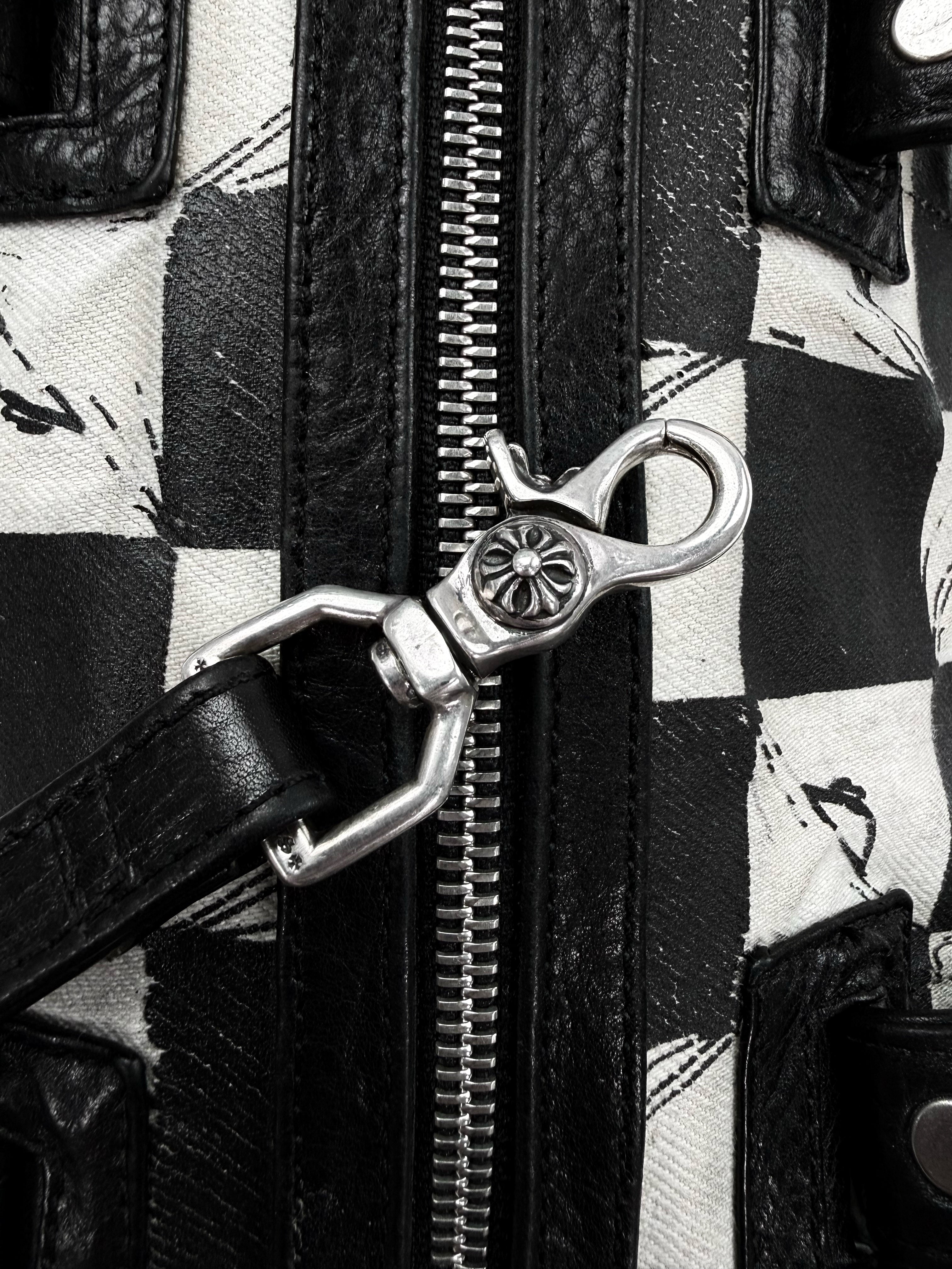 Chrome Hearts x Matty Boy 99 Eyes Leather Gunslinger Duffle Bag