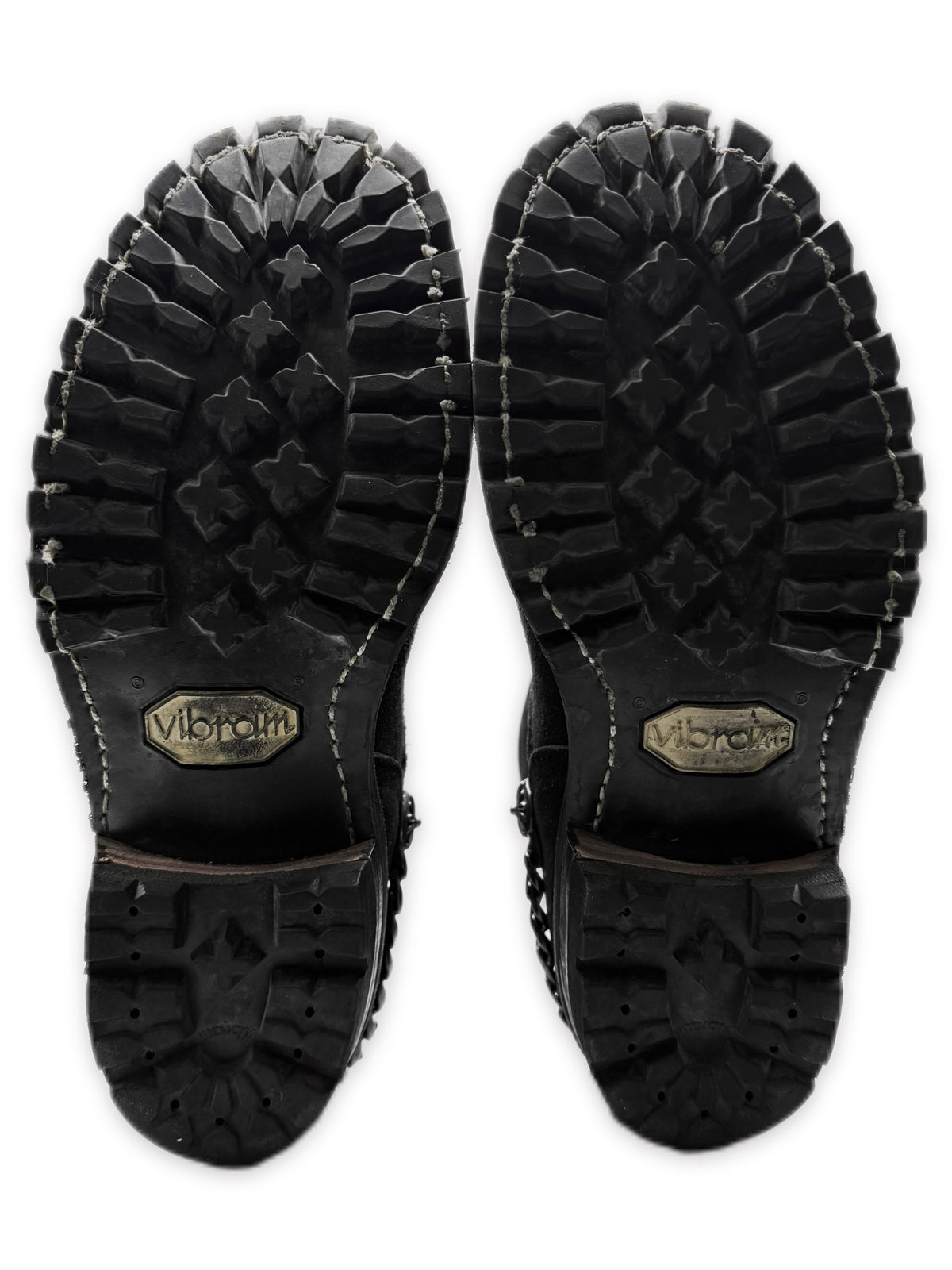 Chrome Hearts x Wesco Cuban Heel Suede Gunslinger Black Boots
