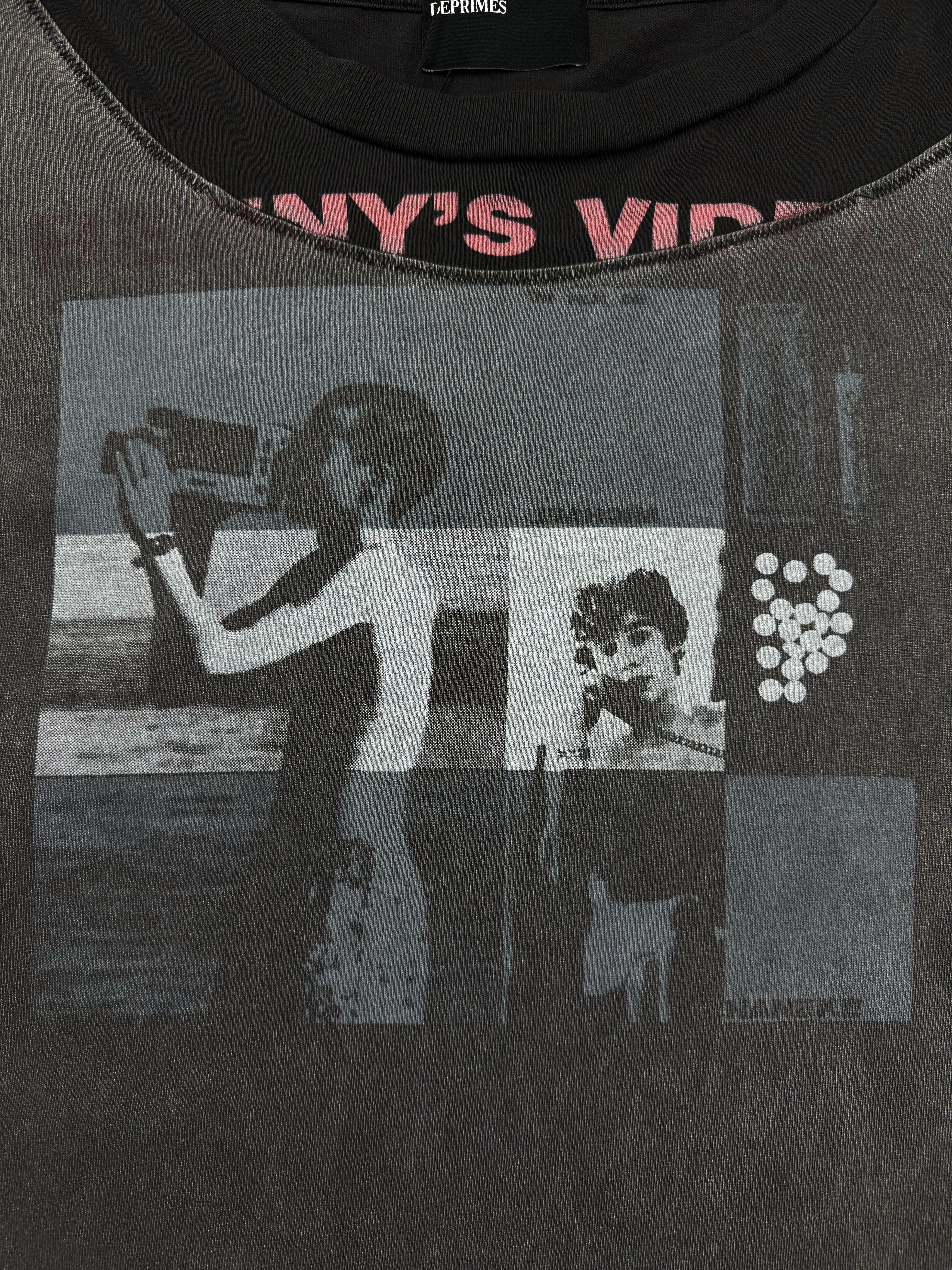 Enfants Riches Deprimes ‘Benny’s Video’ Patchwork Flared Long Sleeve Shirt