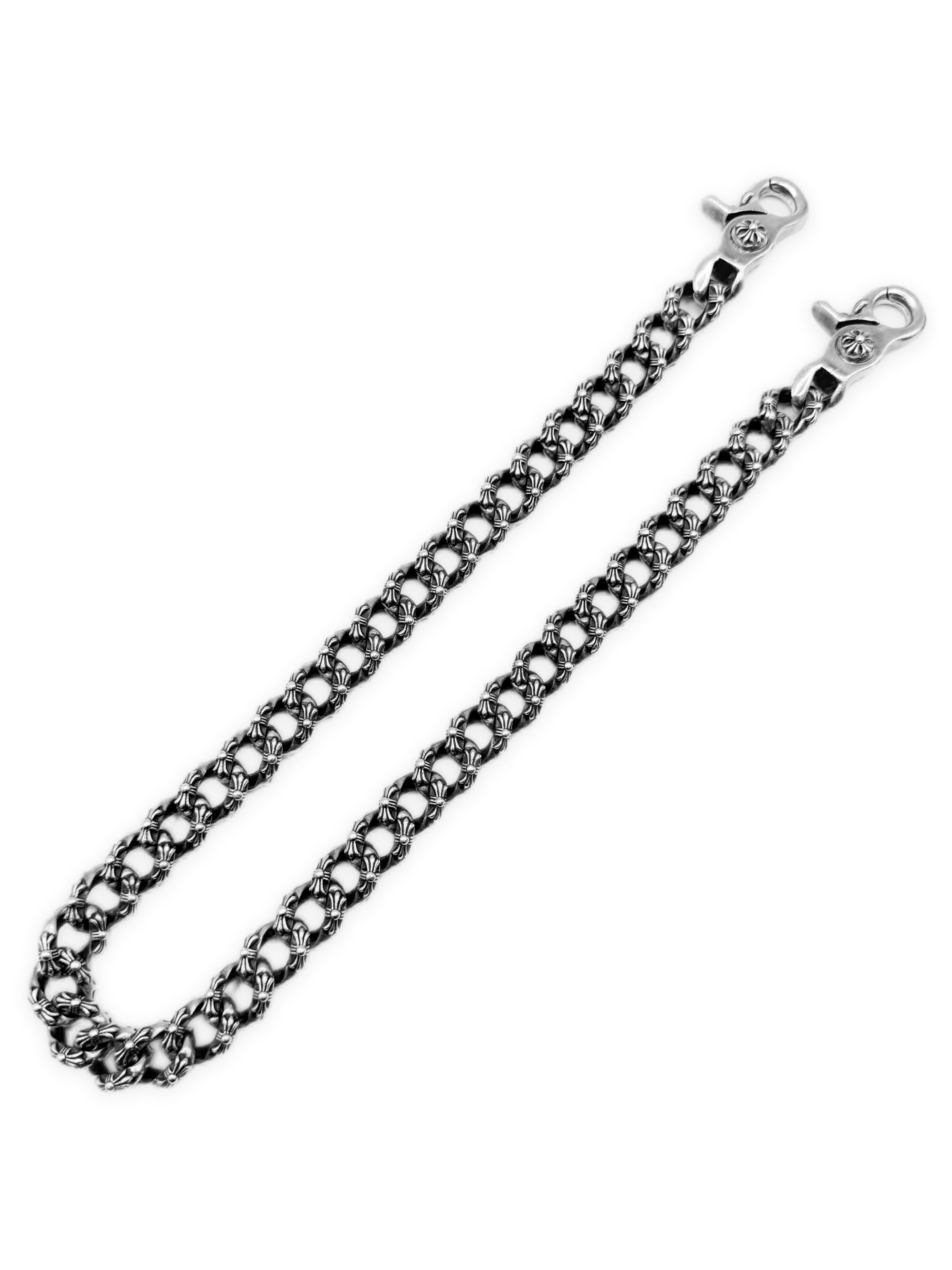 Chrome Hearts Extra Fancy Cuban Link 23.5 in Lobster Wallet Chain