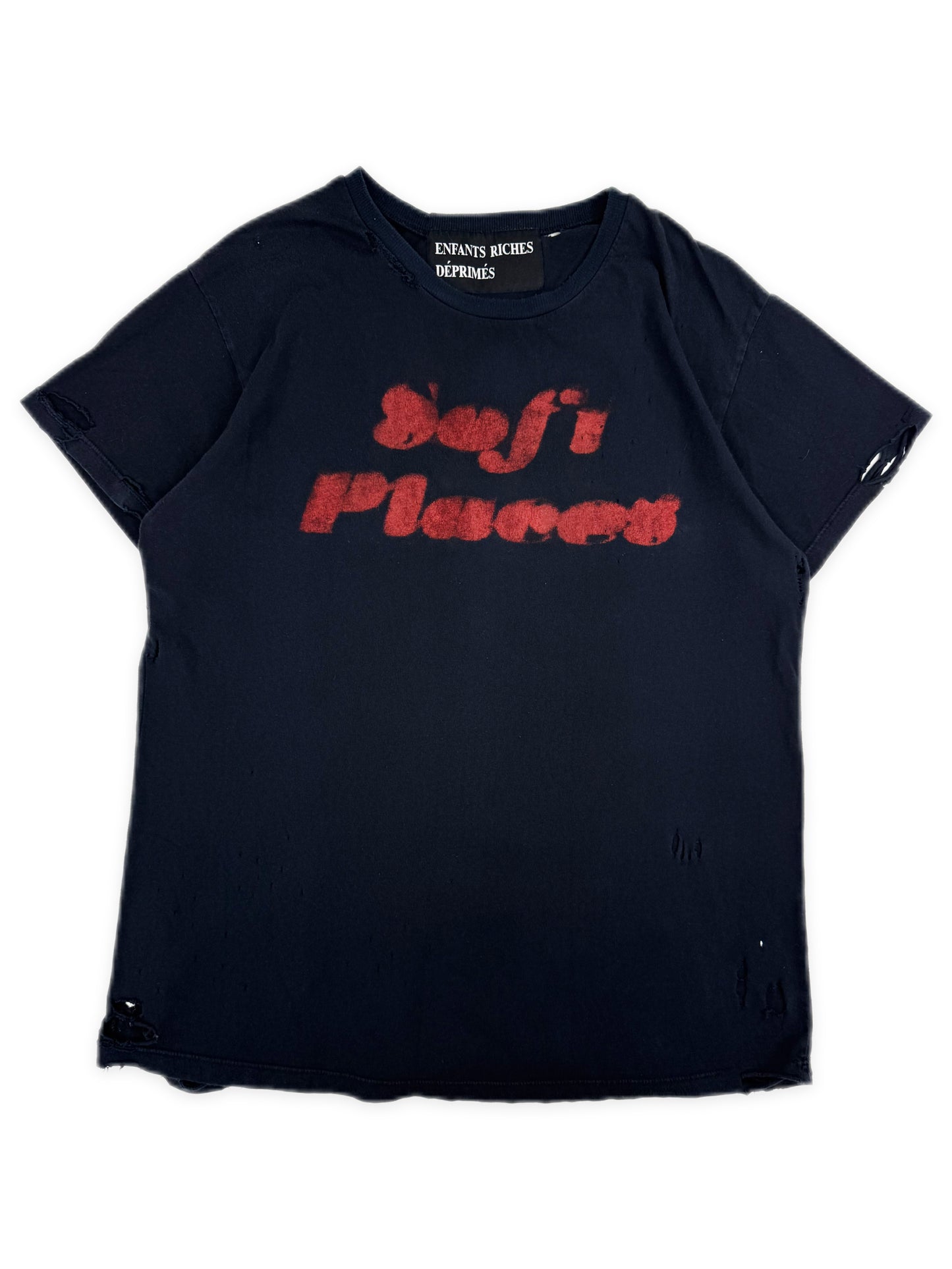 Enfants Riches Deprimes ‘Sofi Pleasures’ Black Graphic T-Shirt