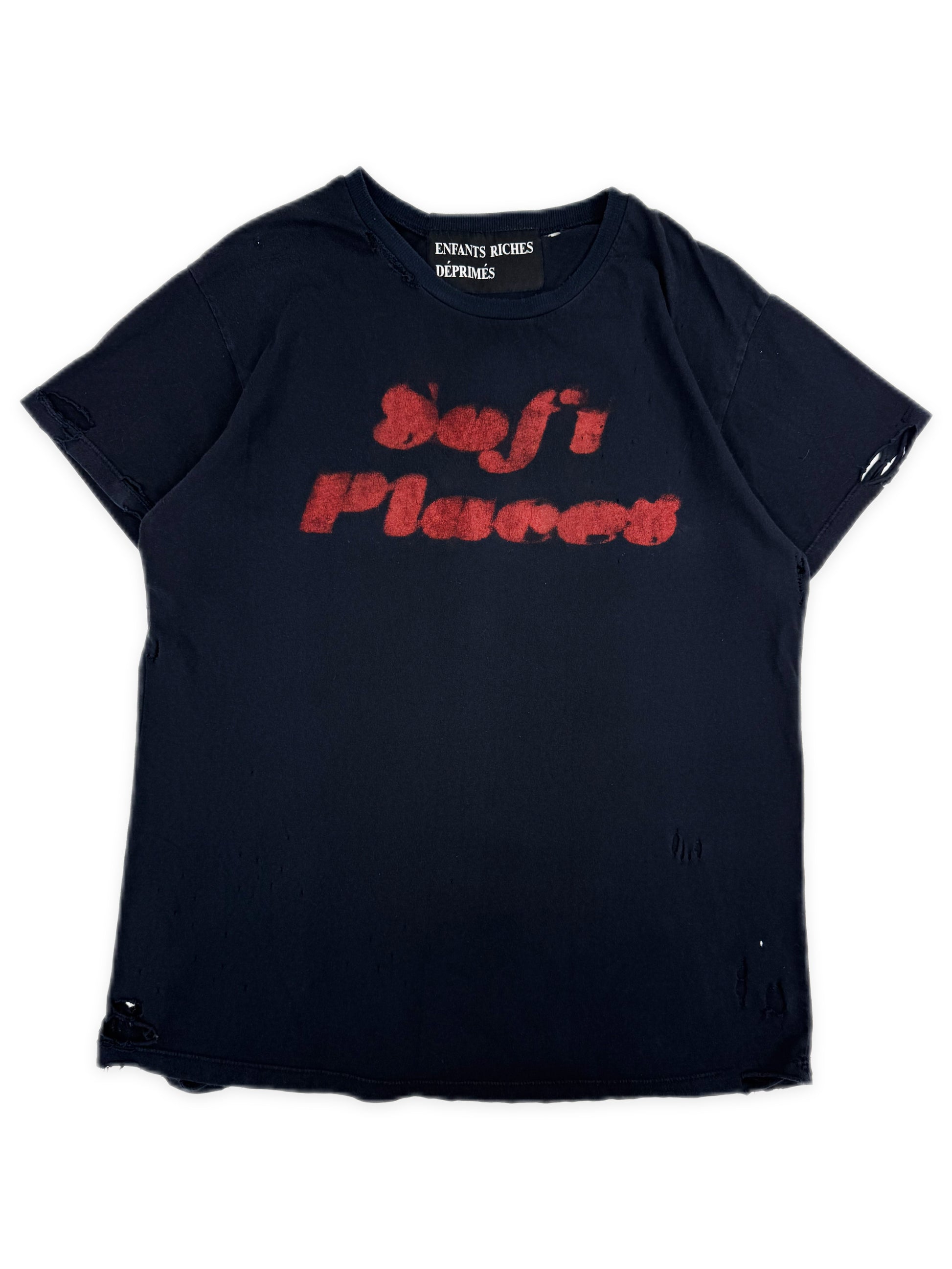 Enfants Riches Deprimes ‘Sofi Pleasures’ Black Graphic T-Shirt