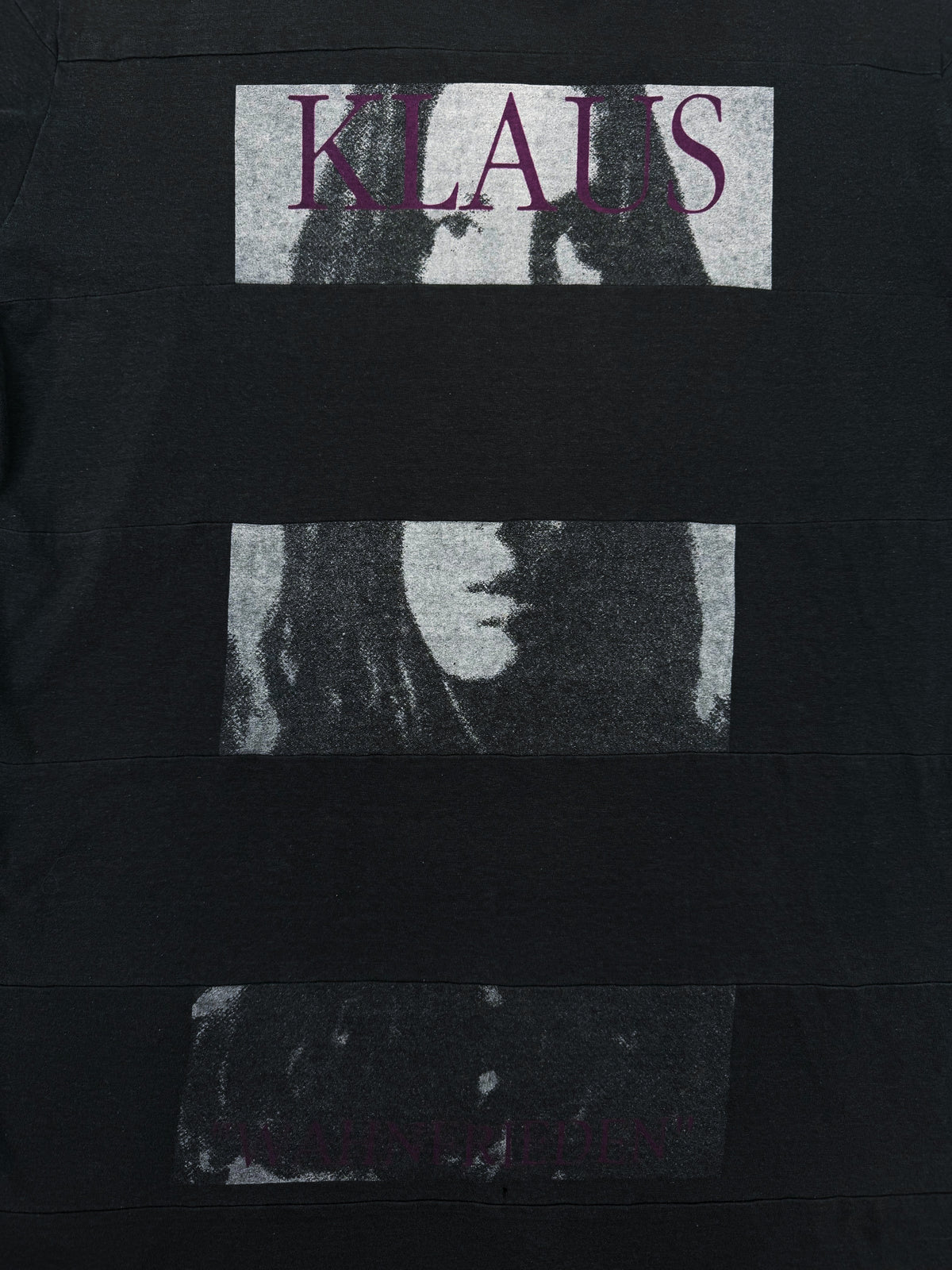 SS06 Undercover Klaus ‘T’ Chuuut Patchwork Long Sleeve Shirt