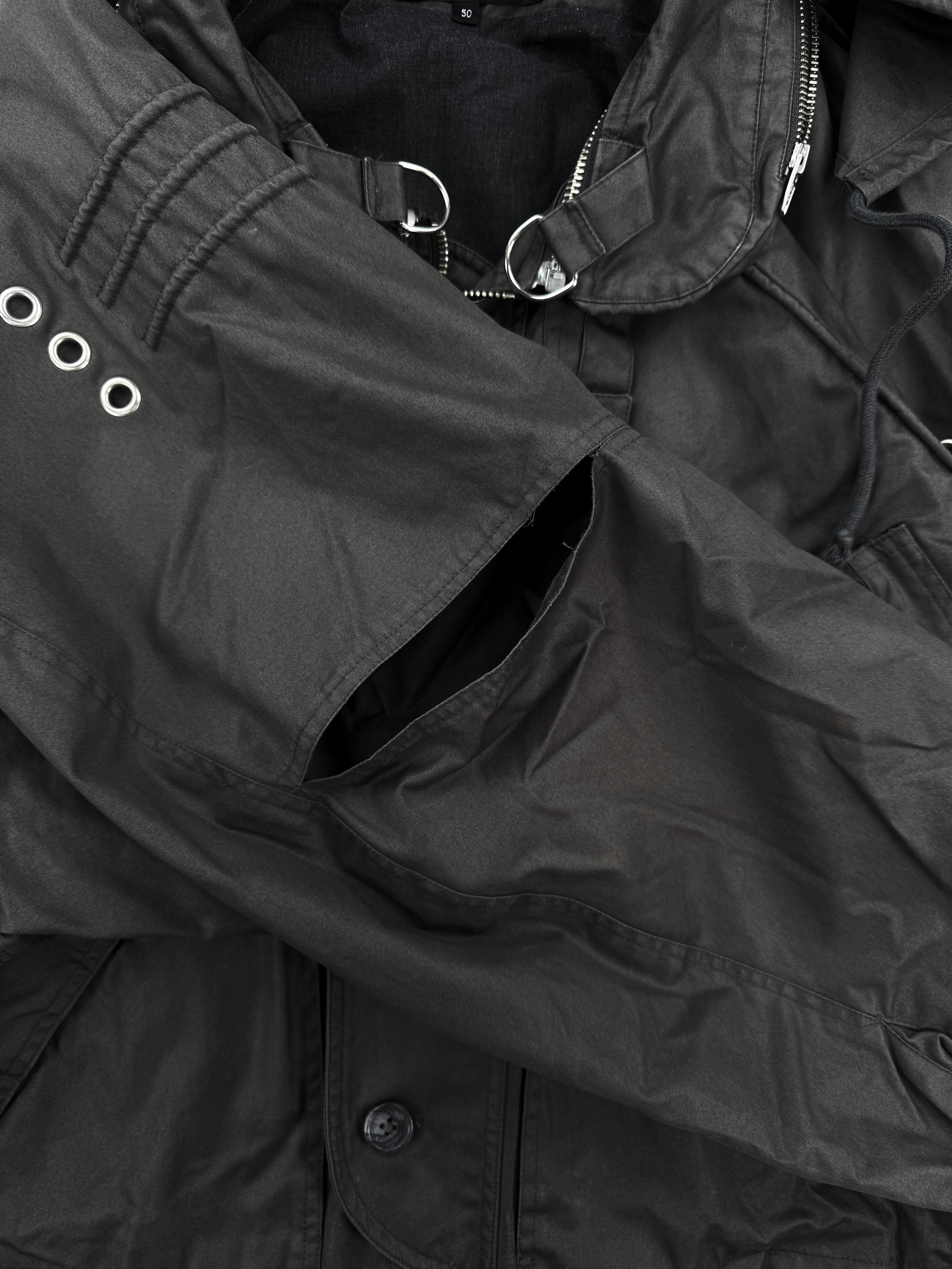 SS06 Raf Simons ‘Icarus Surgit’ Cropped Parachute Cargo Jacket