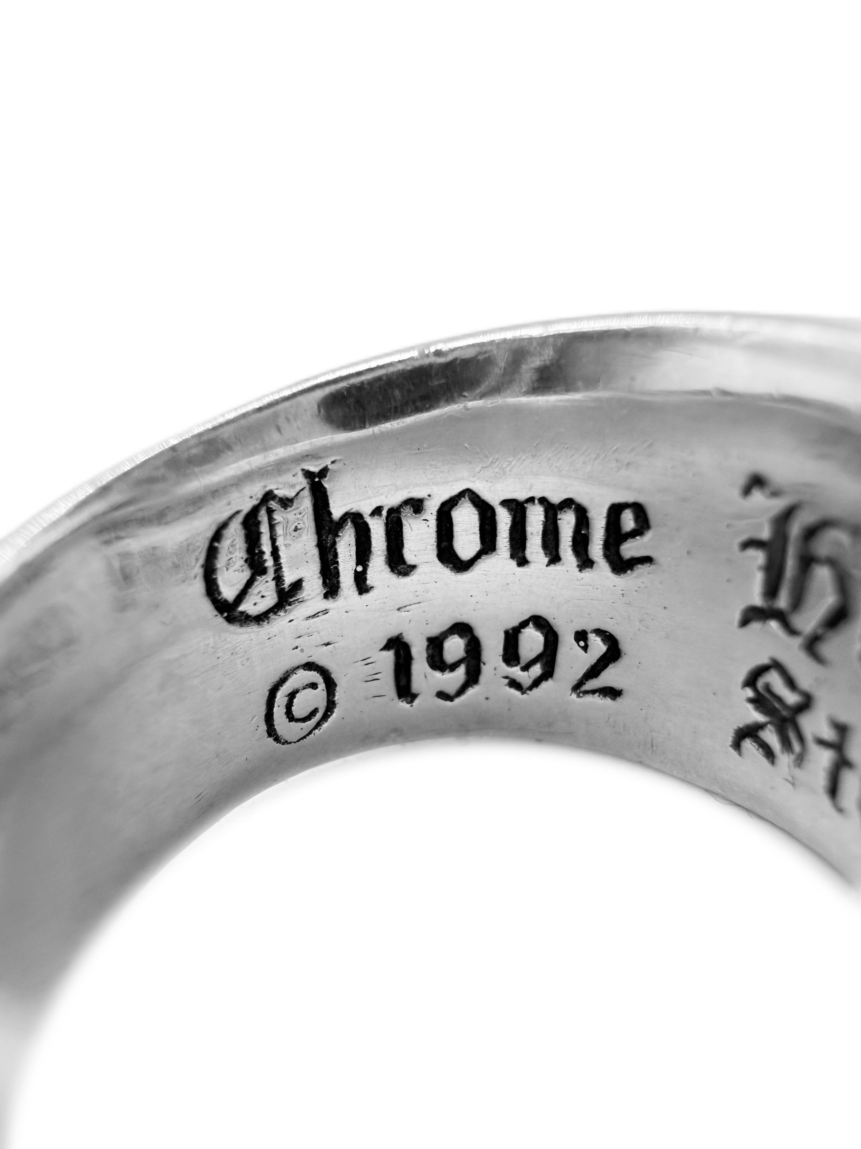 Chrome Hearts Floral .925 Silver Ring
