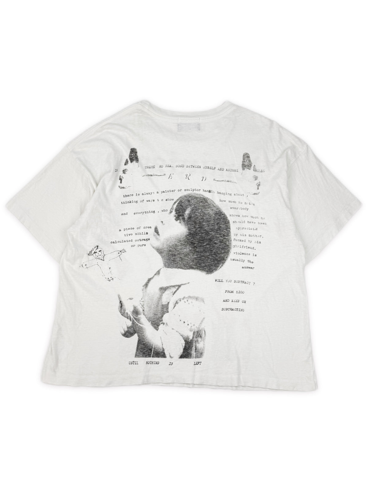 Enfants Riches Deprimes ‘Reminiscing’ White Graphic T-Shirt