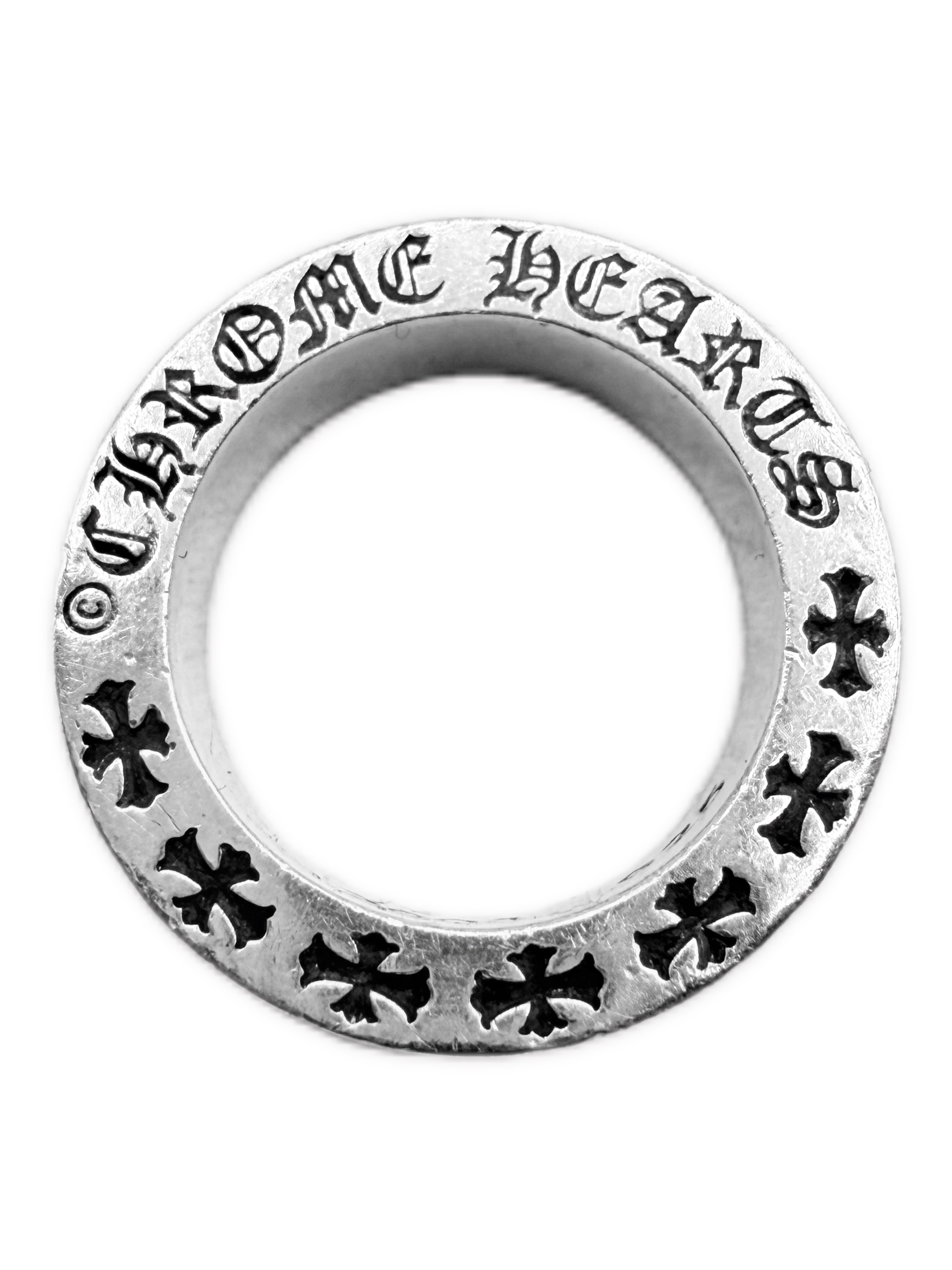 Chrome Hearts Forever 9mm Spacer .925 Silver Ring