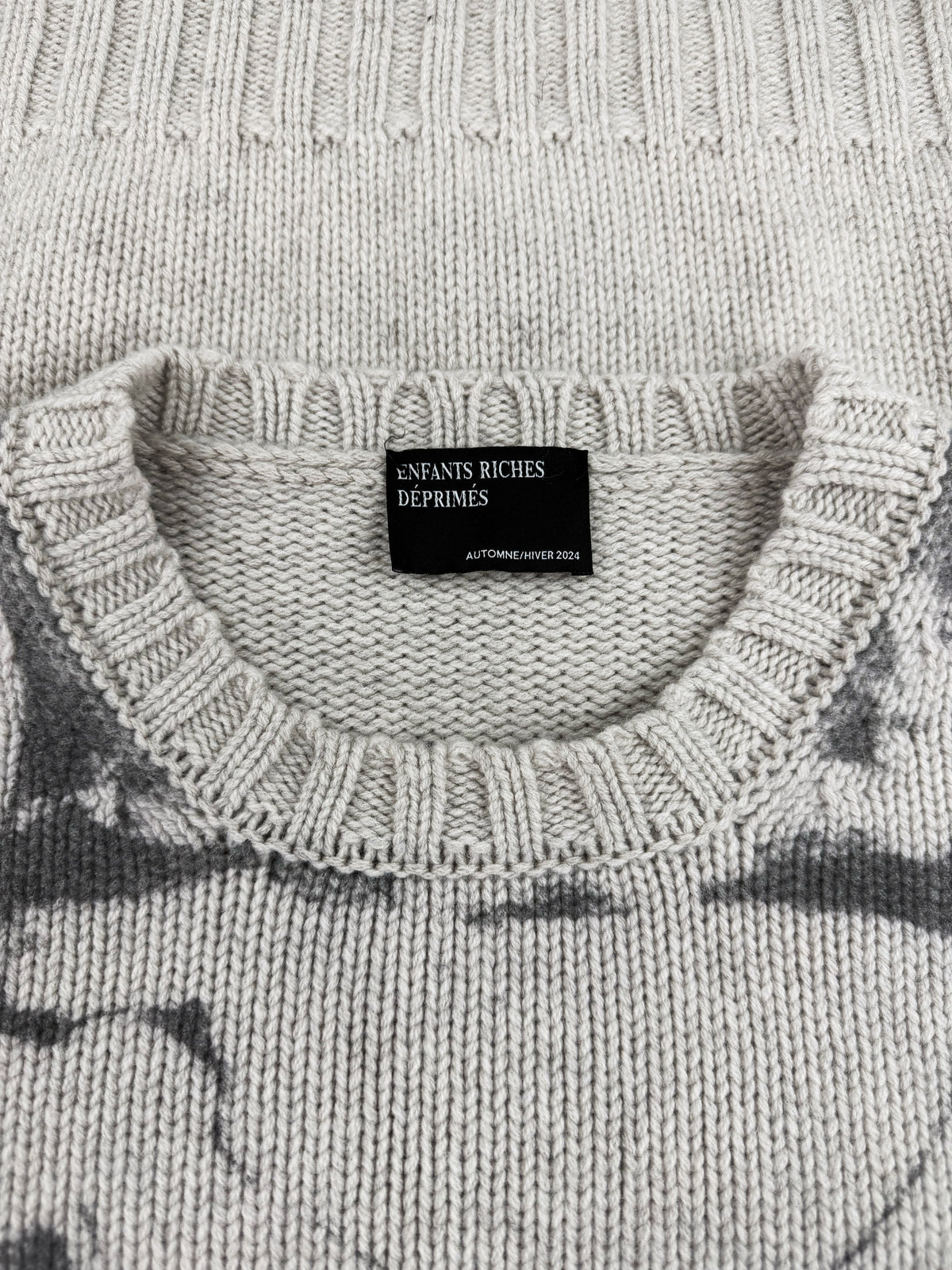 AW24 Enfants Riches Deprimes ‘Past in Vain’ Knit Sweater
