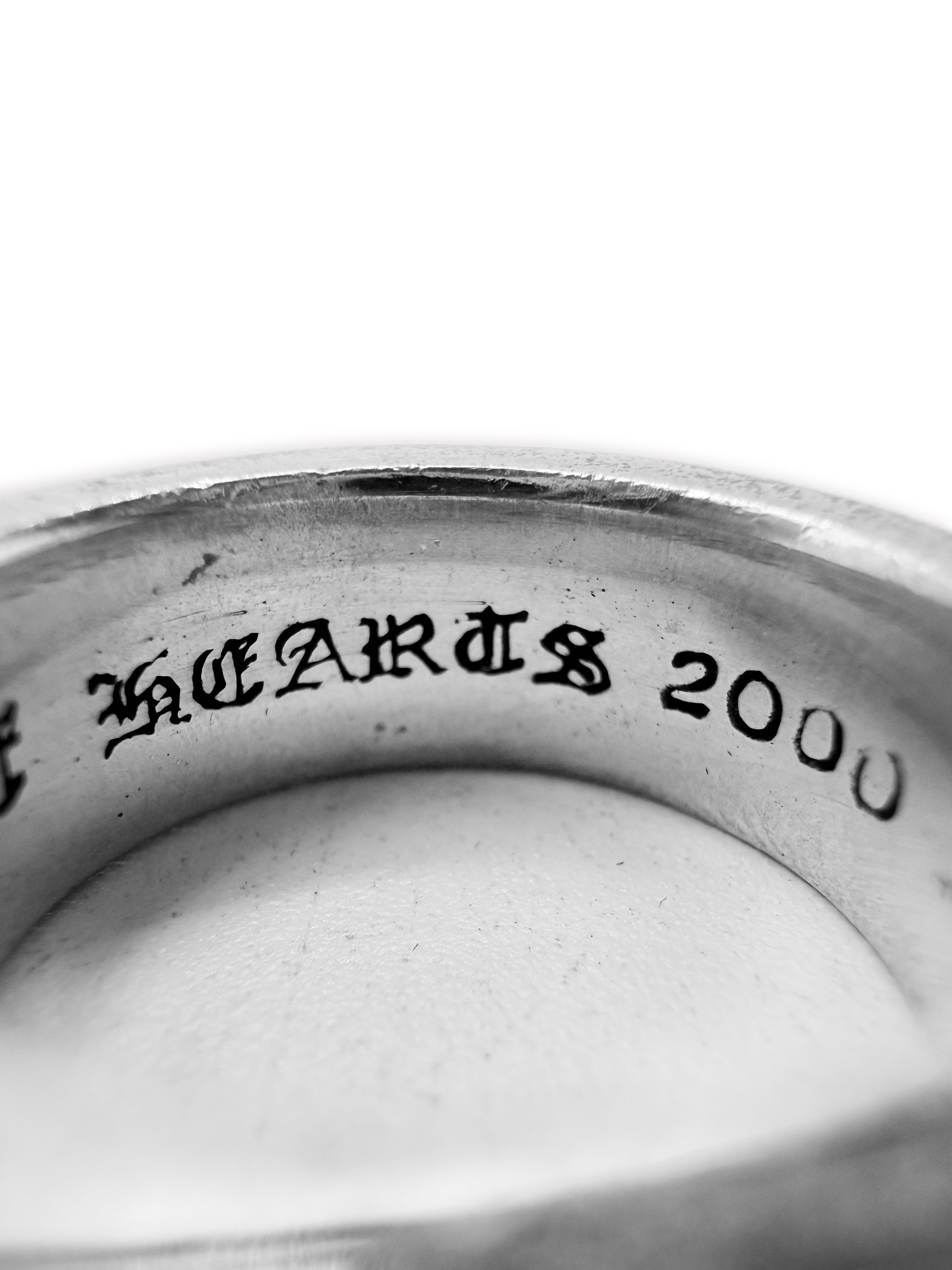 Chrome Hearts Double Narrow Vine Band .925 Silver Ring
