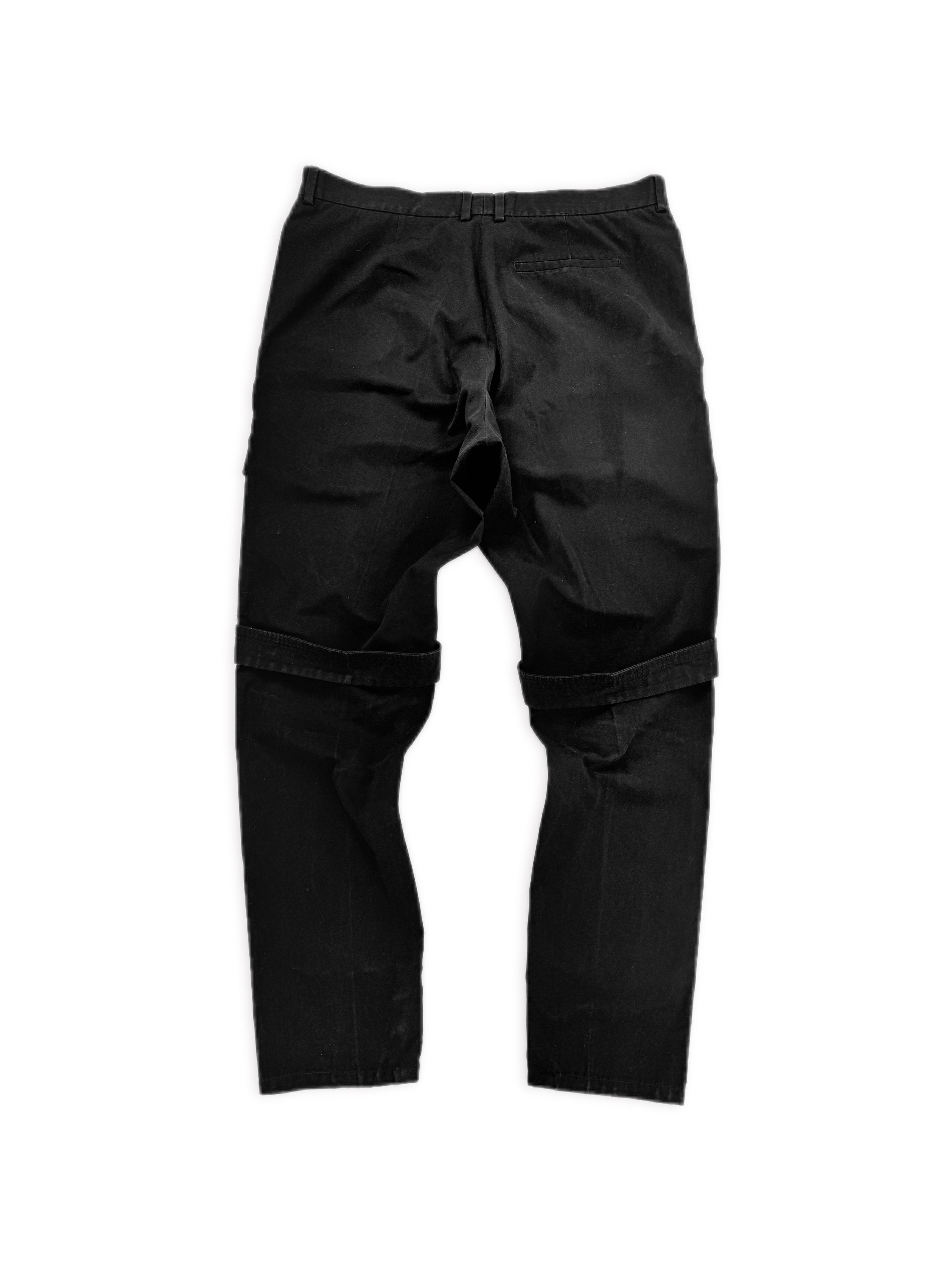 AW03 Dior Homme Luster Multi Pocket Runway Cargo Pants