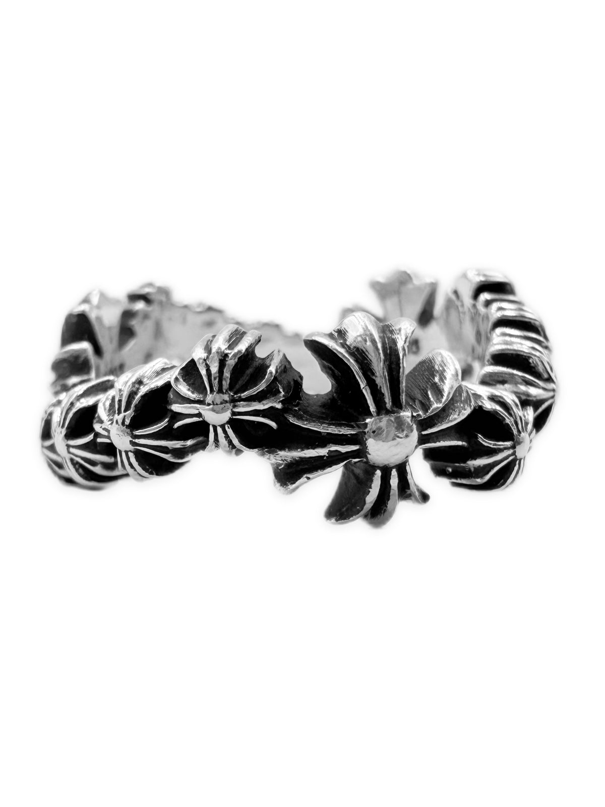 Chrome Hearts Plus Wave .925 Silver Ring