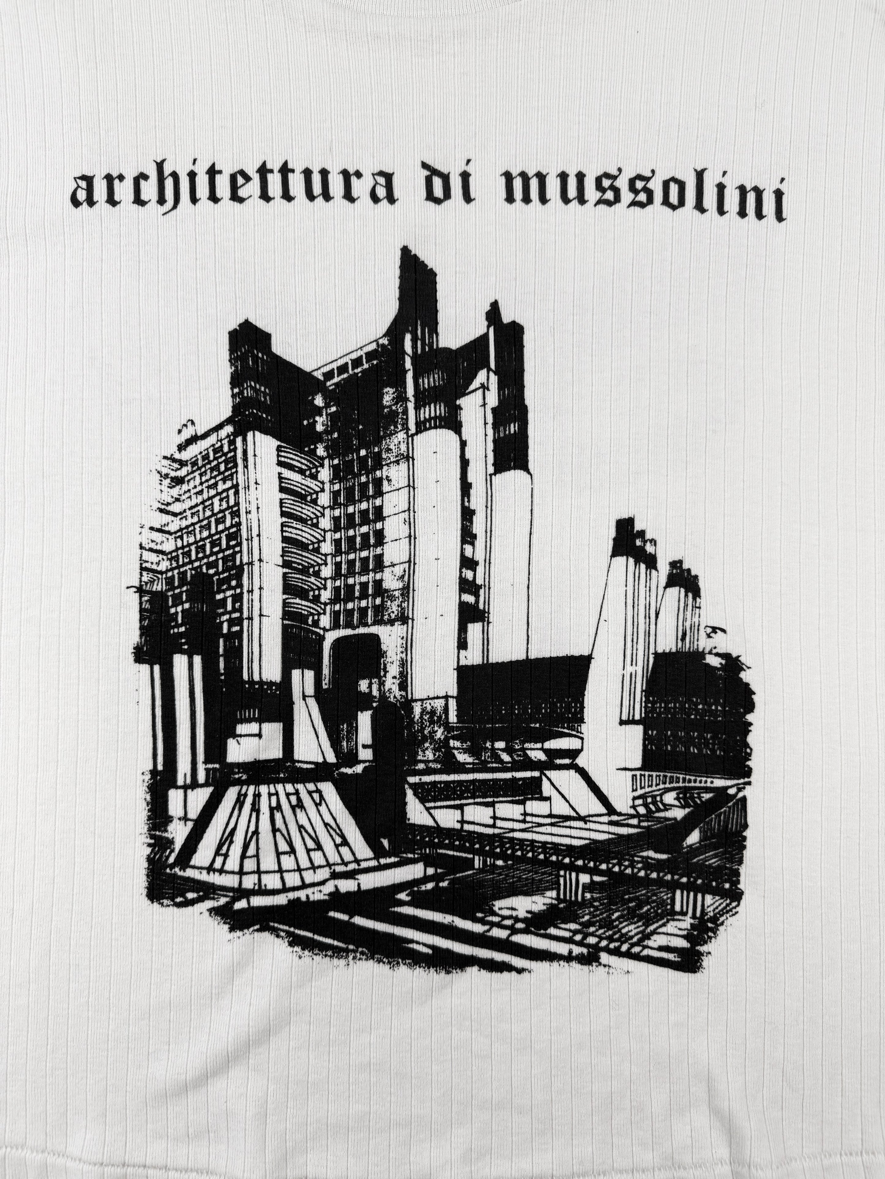 Enfants Riches Deprimes ‘Architectura di Mussolini’ Ribbed T-Shirt