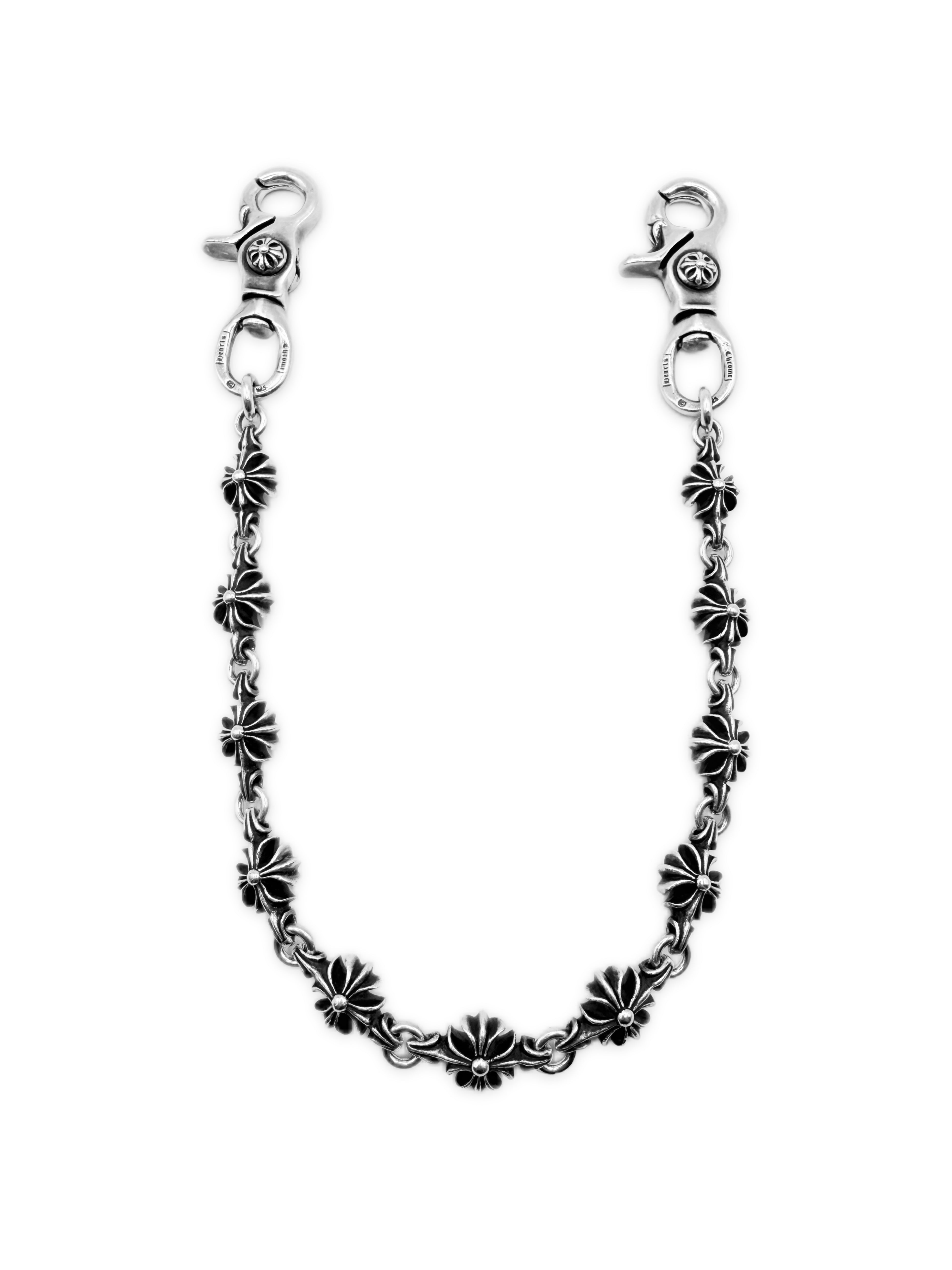 Chrome Hearts Plus 11 Link Double Lobster Clasp Wallet Chain