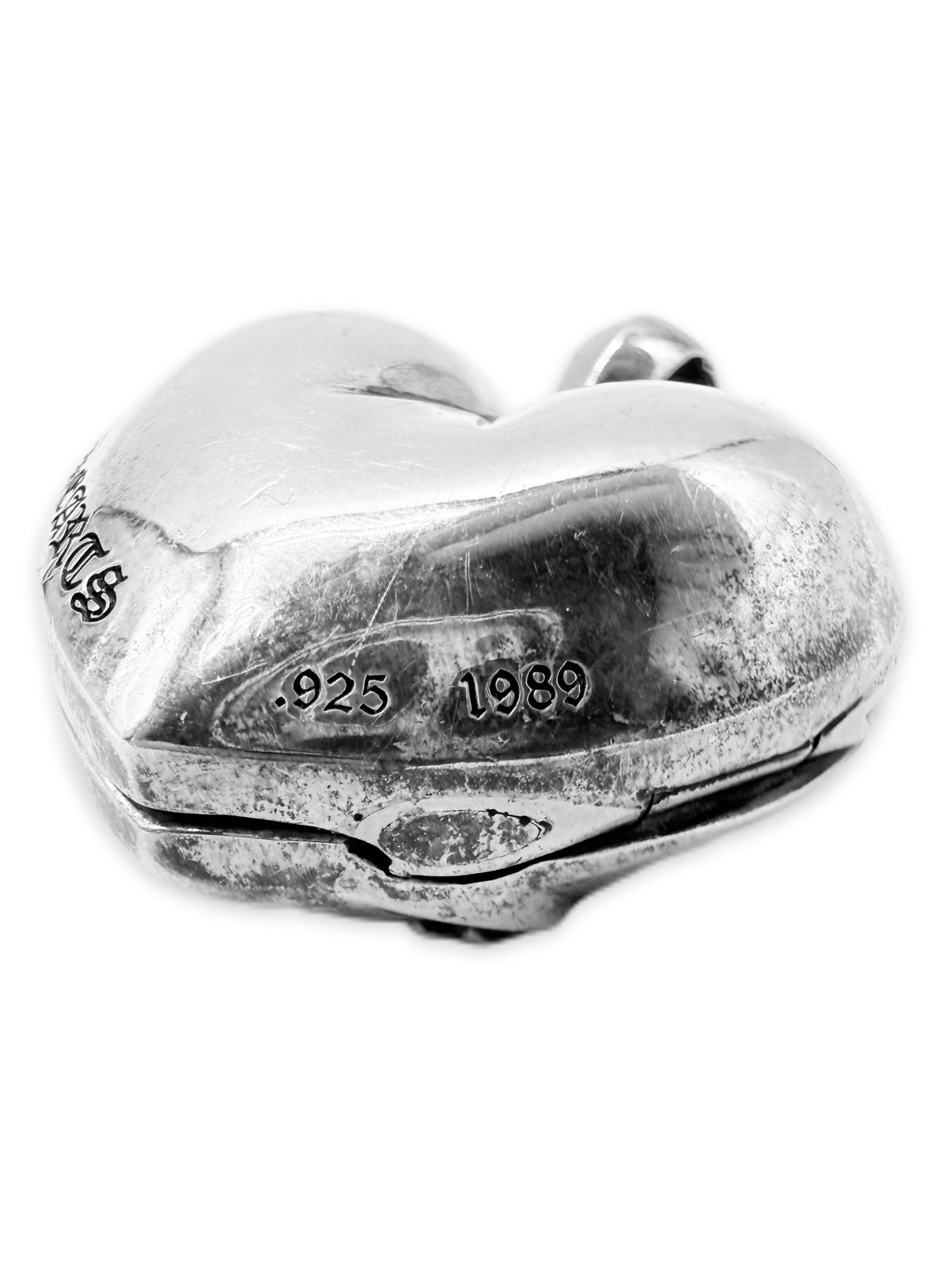 Chrome Hearts Floral Hearts Locket Large .925 Silver Pendant