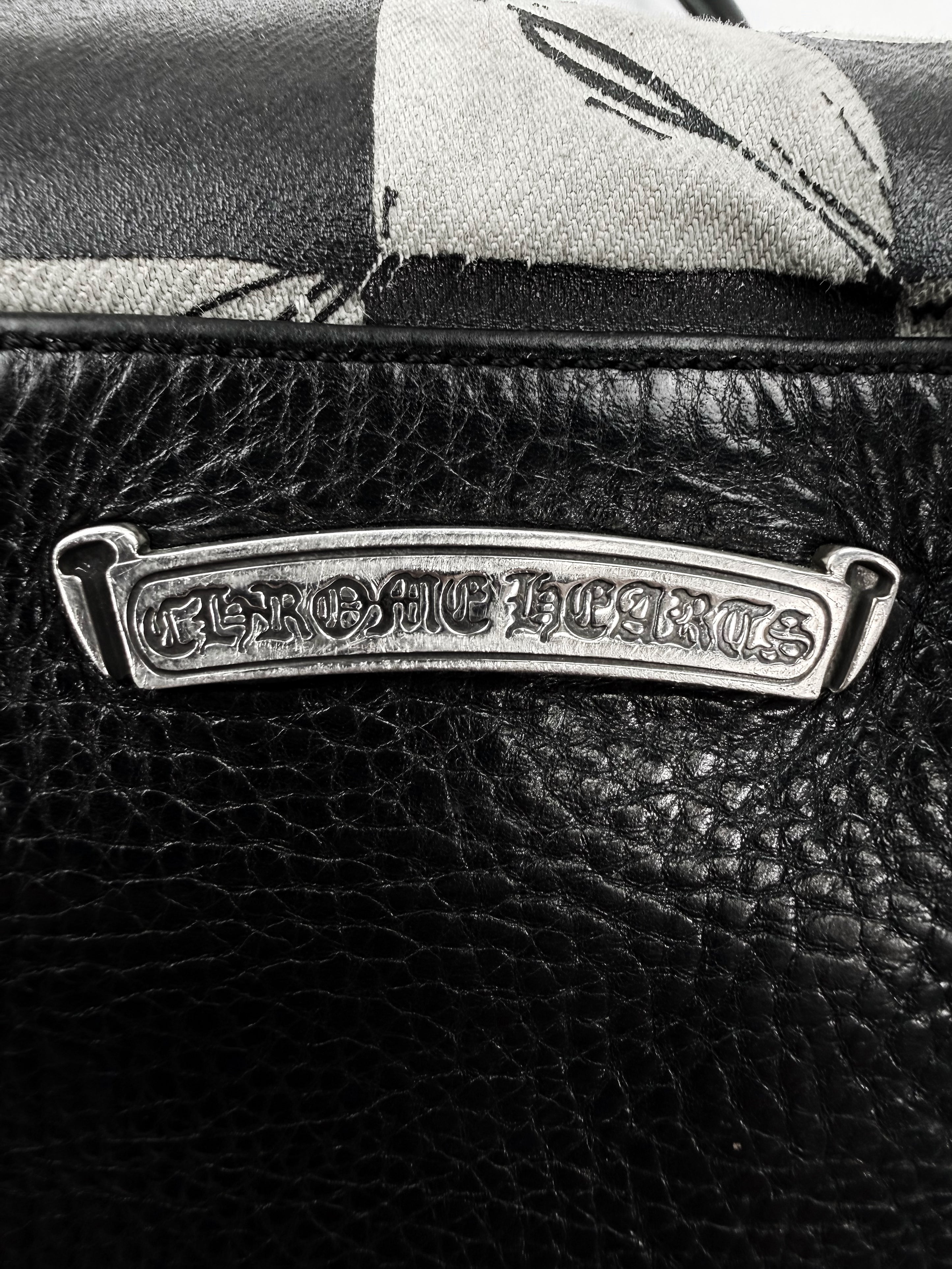 Chrome Hearts x Matty Boy 99 Eyes Leather Gunslinger Duffle Bag