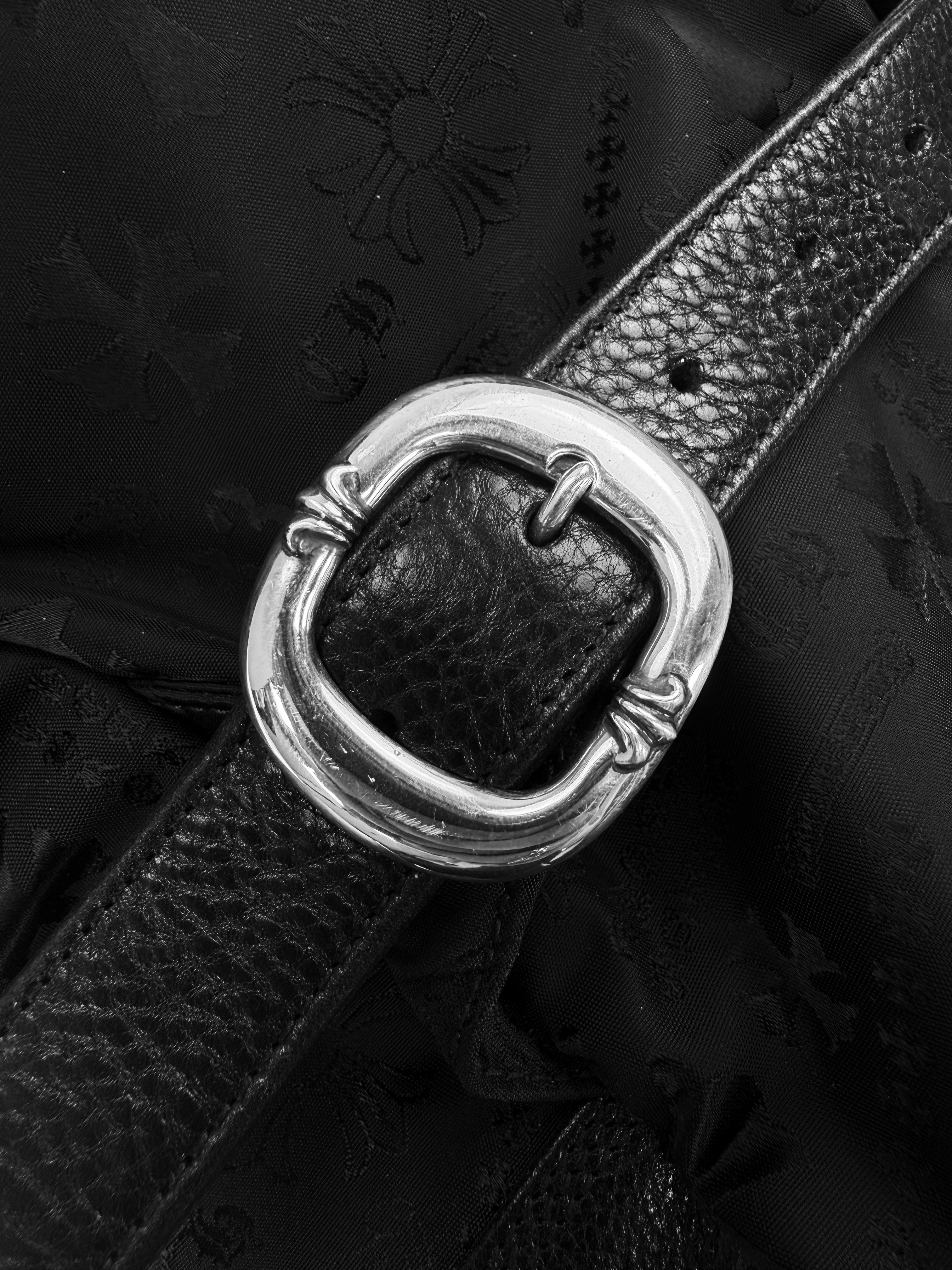Chrome Hearts 7th Grade Stencil Monogram Nylon Gunslinger Backpack