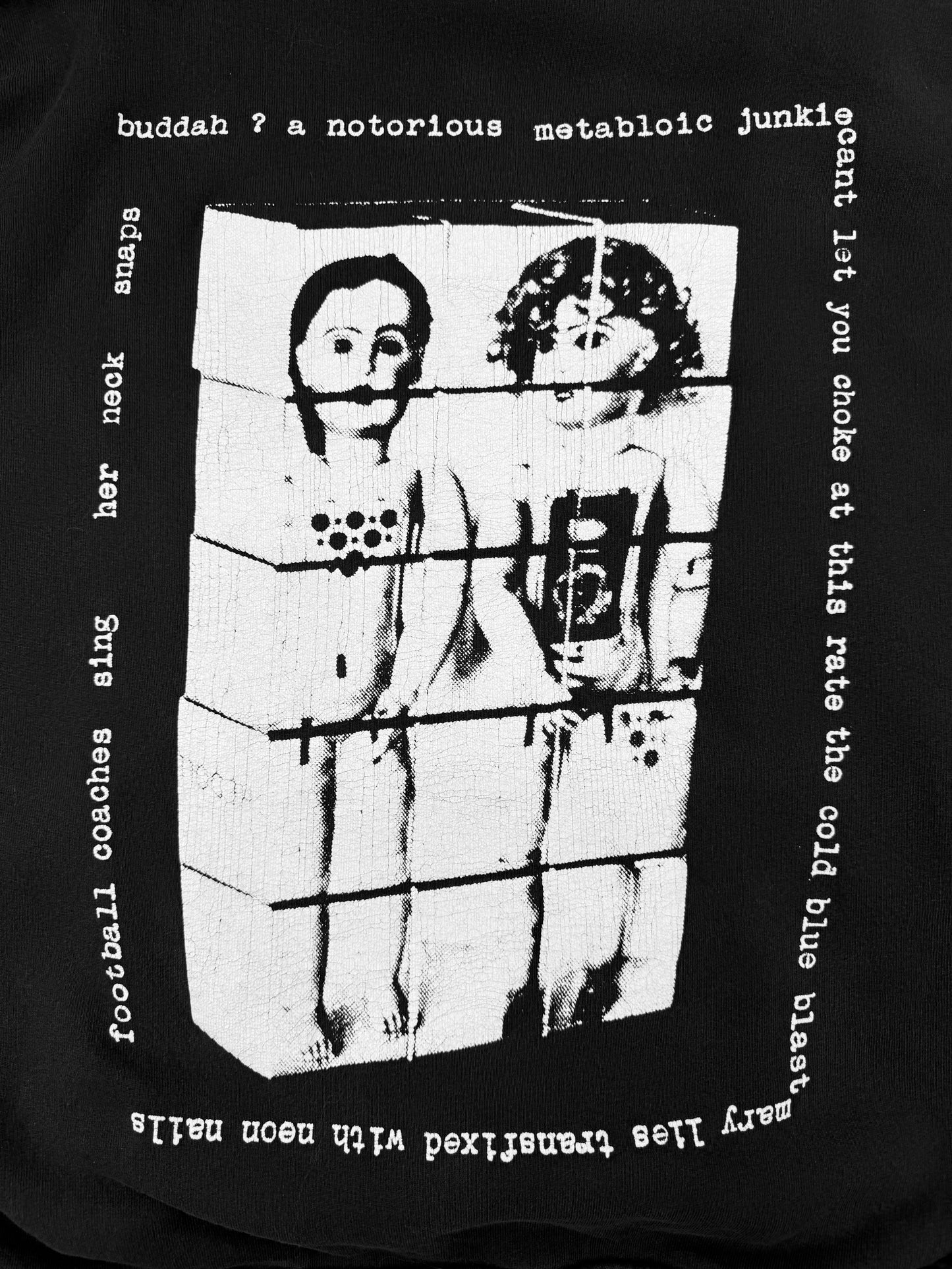 Enfants Riches Deprimes ‘Mary Lies’ Graphic Black Hoodie