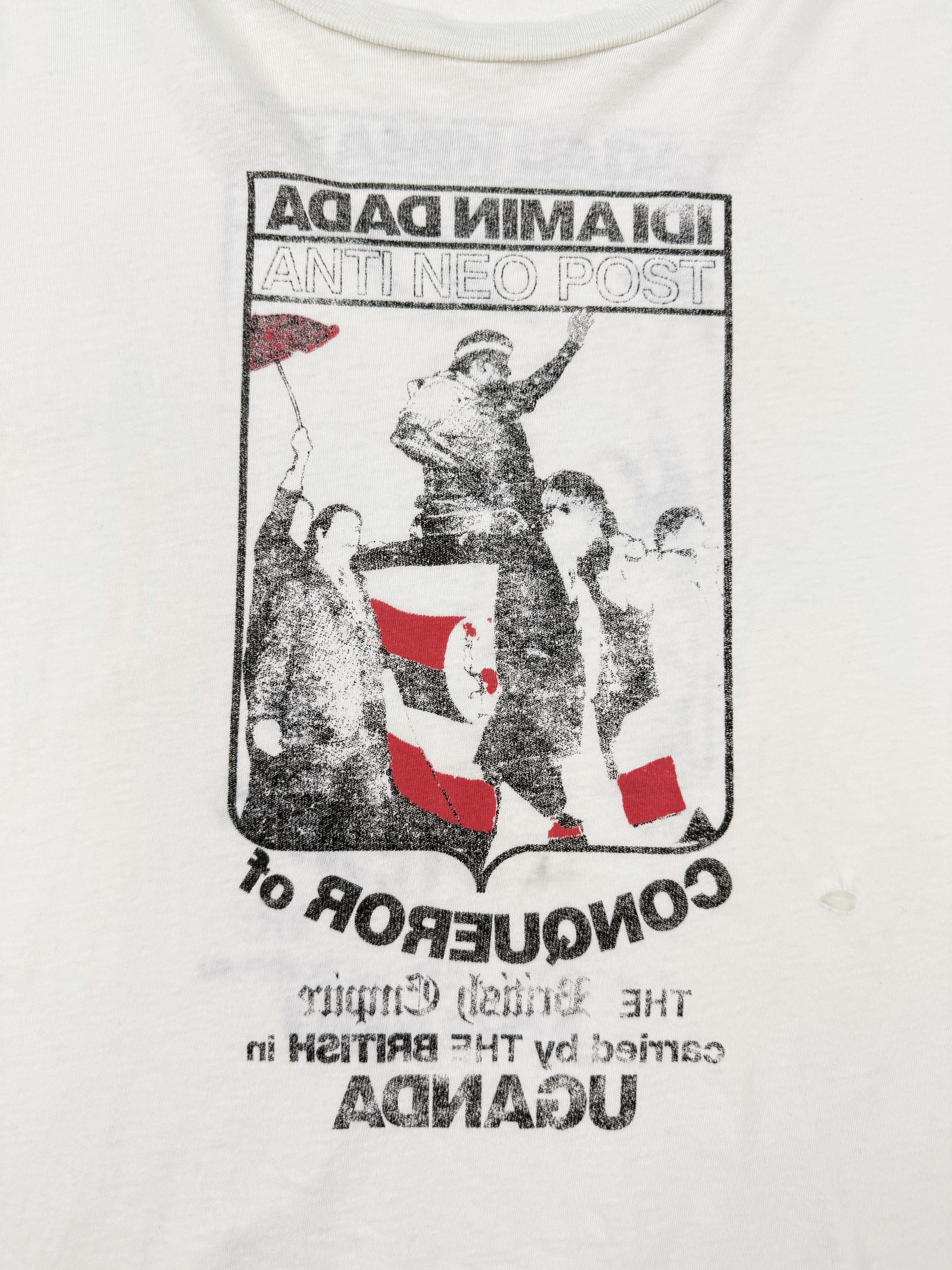 Enfants Riches Deprimes ‘Idi Amin Dada’ White Graphic T-Shirt