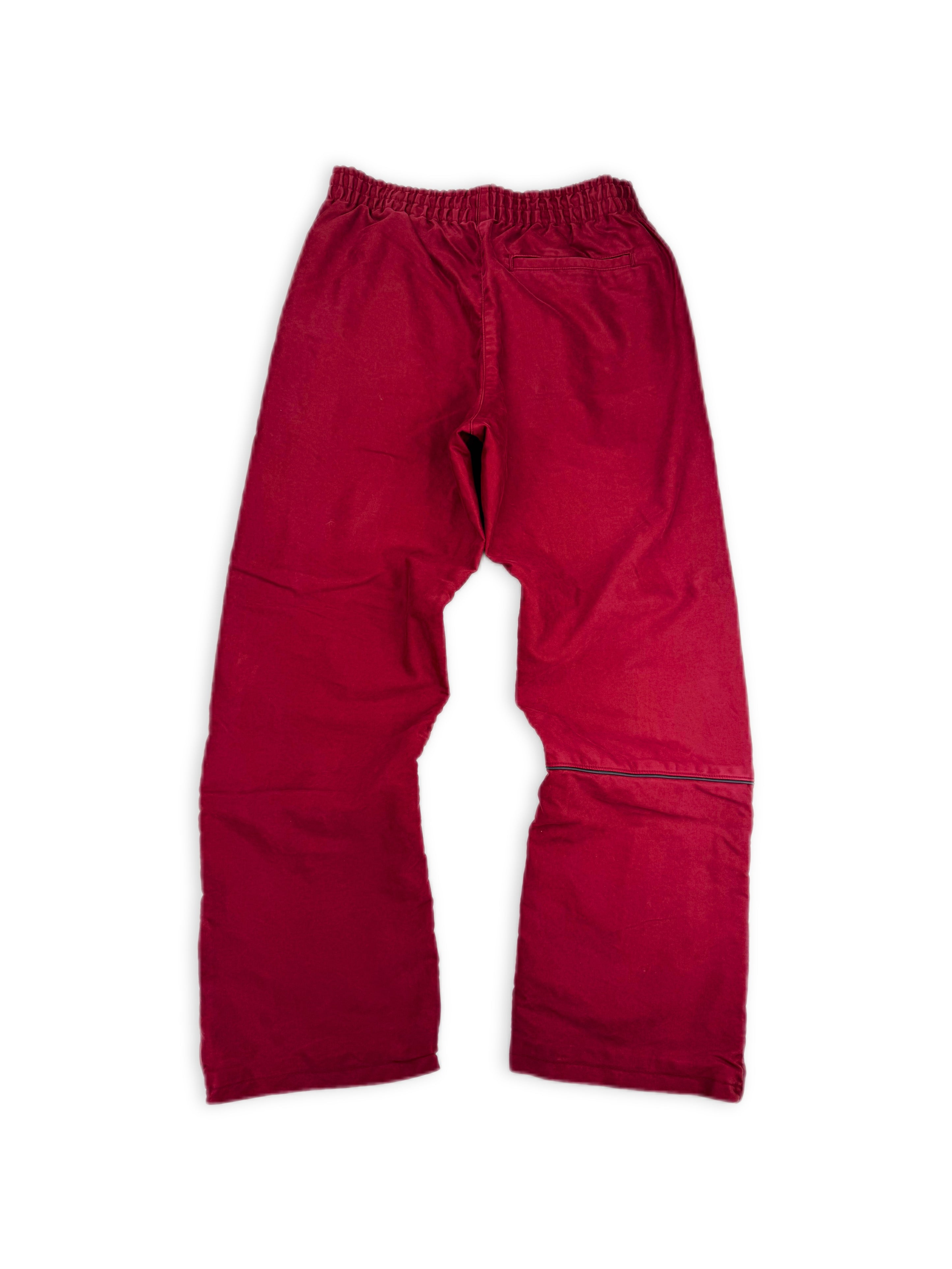 Enfants Riches Deprimes Panelled Red Logo Striped Track Pants