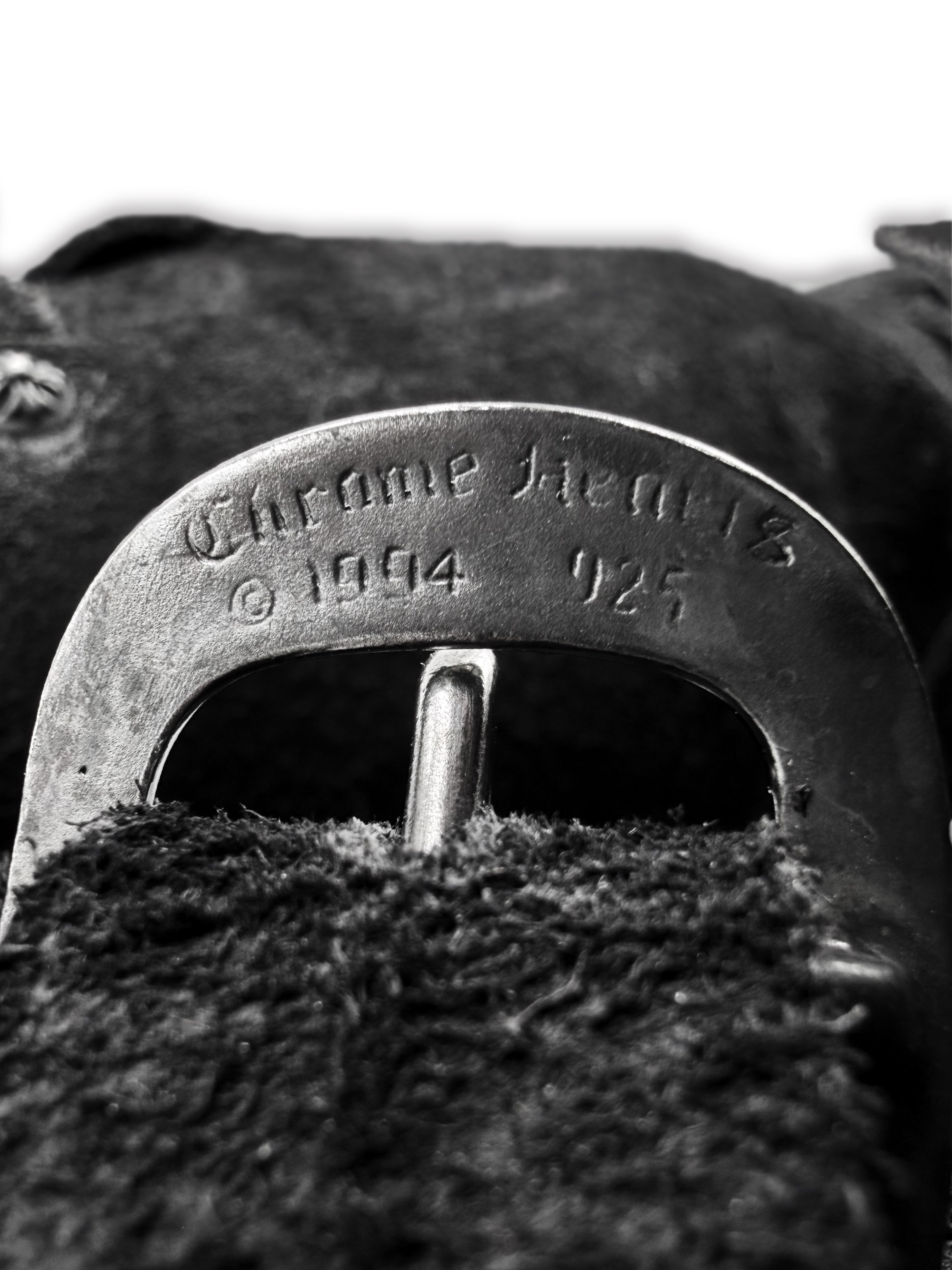 Chrome Hearts x Wesco Suede Gunslinger Cross Pendant Suede Engineer Boots