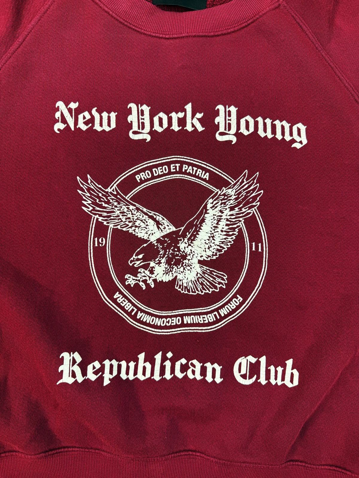 SS25 Enfants Riches Deprimes ‘Young Republicans Club’ Raglan Crewneck