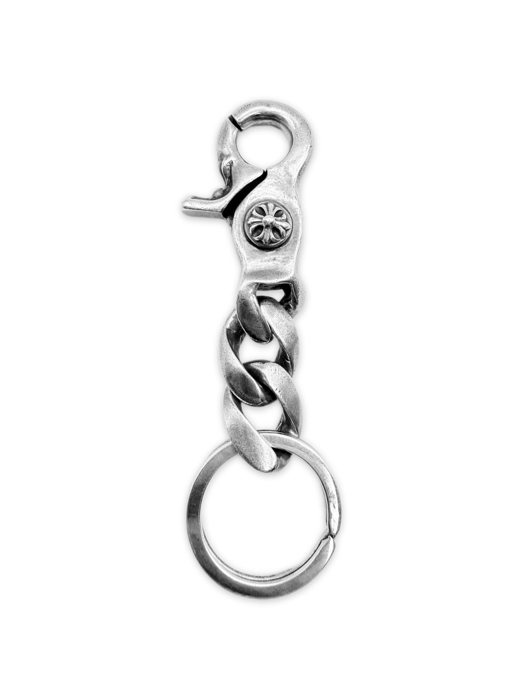 Chrome Hearts Cuban 3 Link Lobster Clasp Keychain