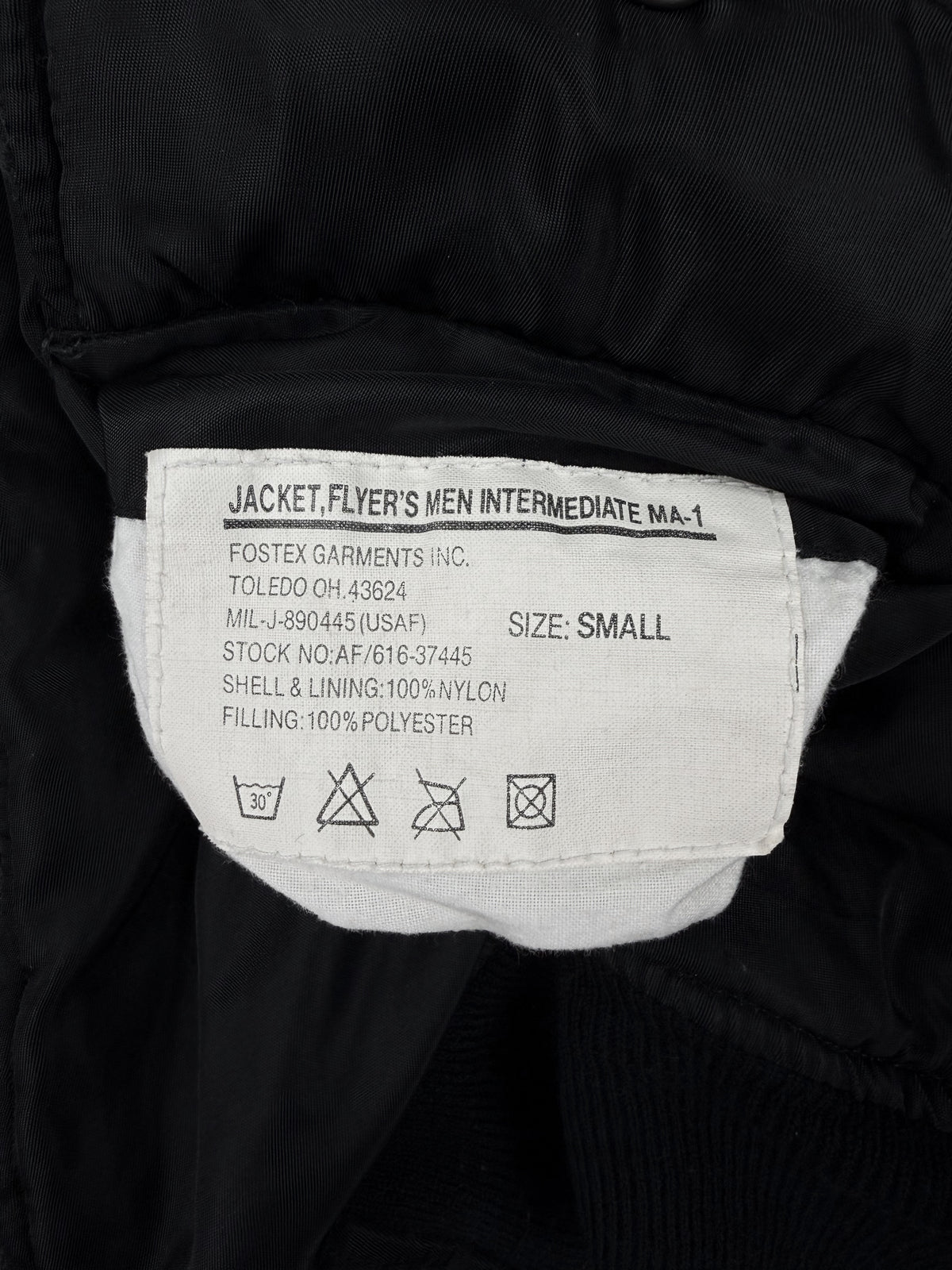 SS00 Raf Simons ‘The Pyramid’ Summa Cum Laude MA-1 Bomber Jacket