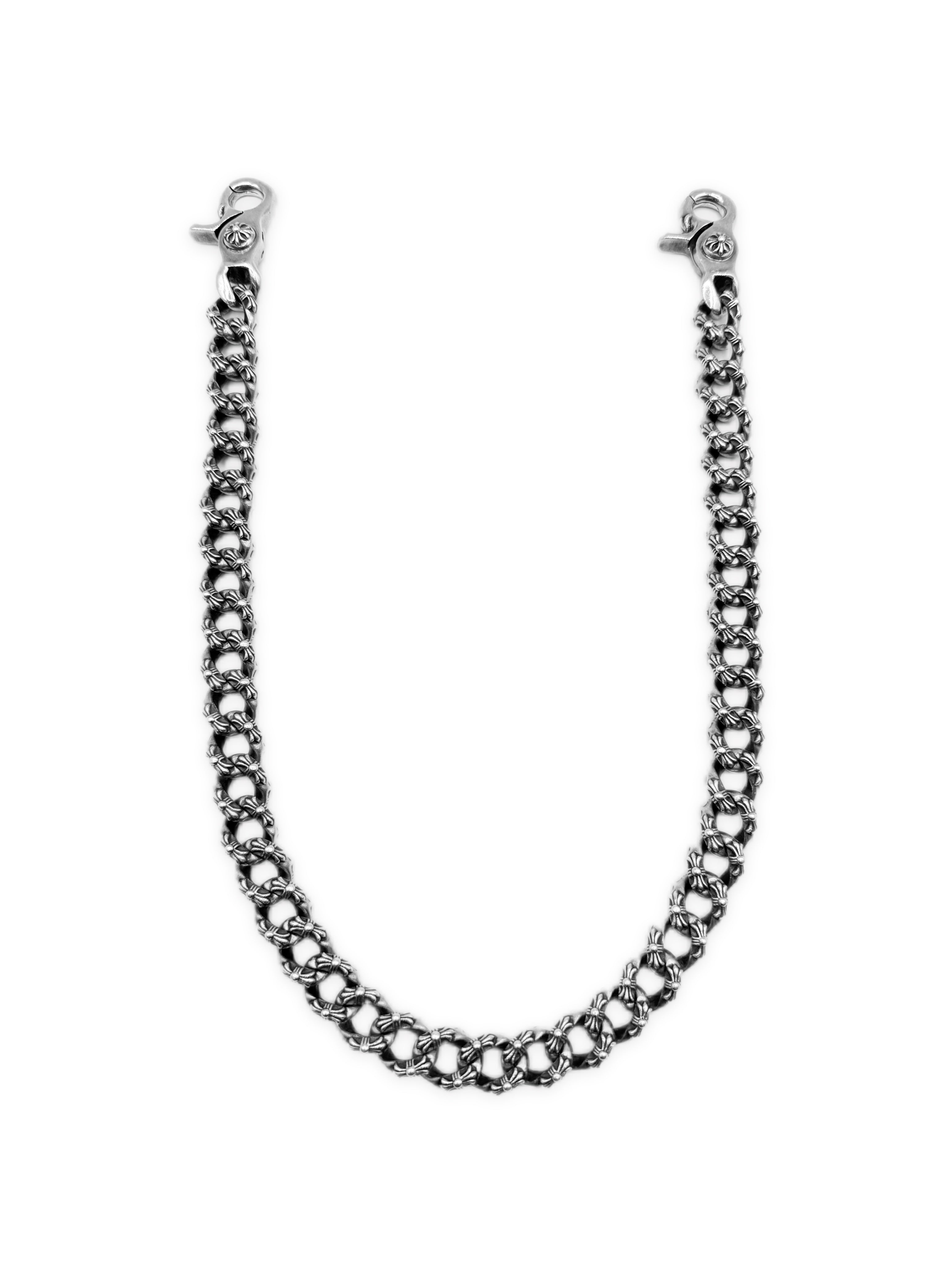 Chrome Hearts Extra Fancy Cuban Link 23.5 in Lobster Wallet Chain