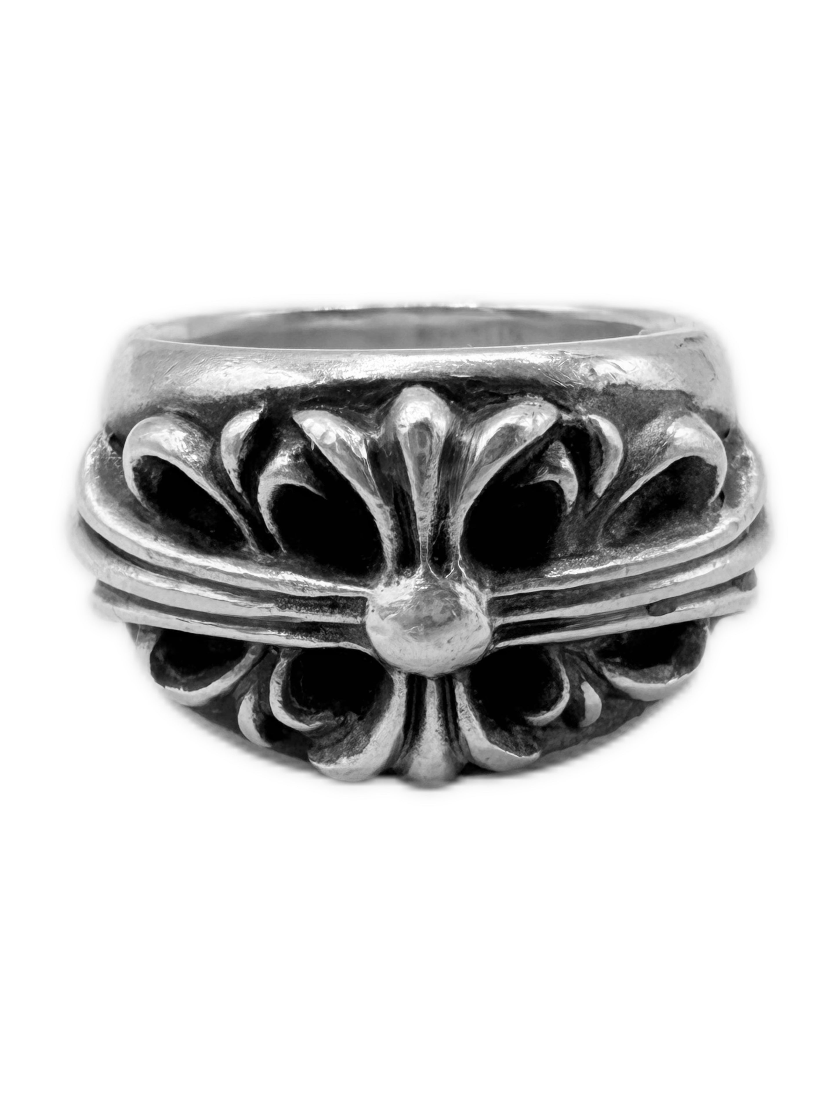 Chrome Hearts Floral .925 Silver Ring