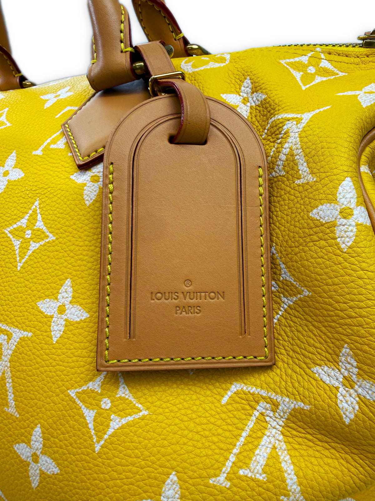 SS24 Louis Vuitton Speedy P90 40 Bandoulier Leather Handbag