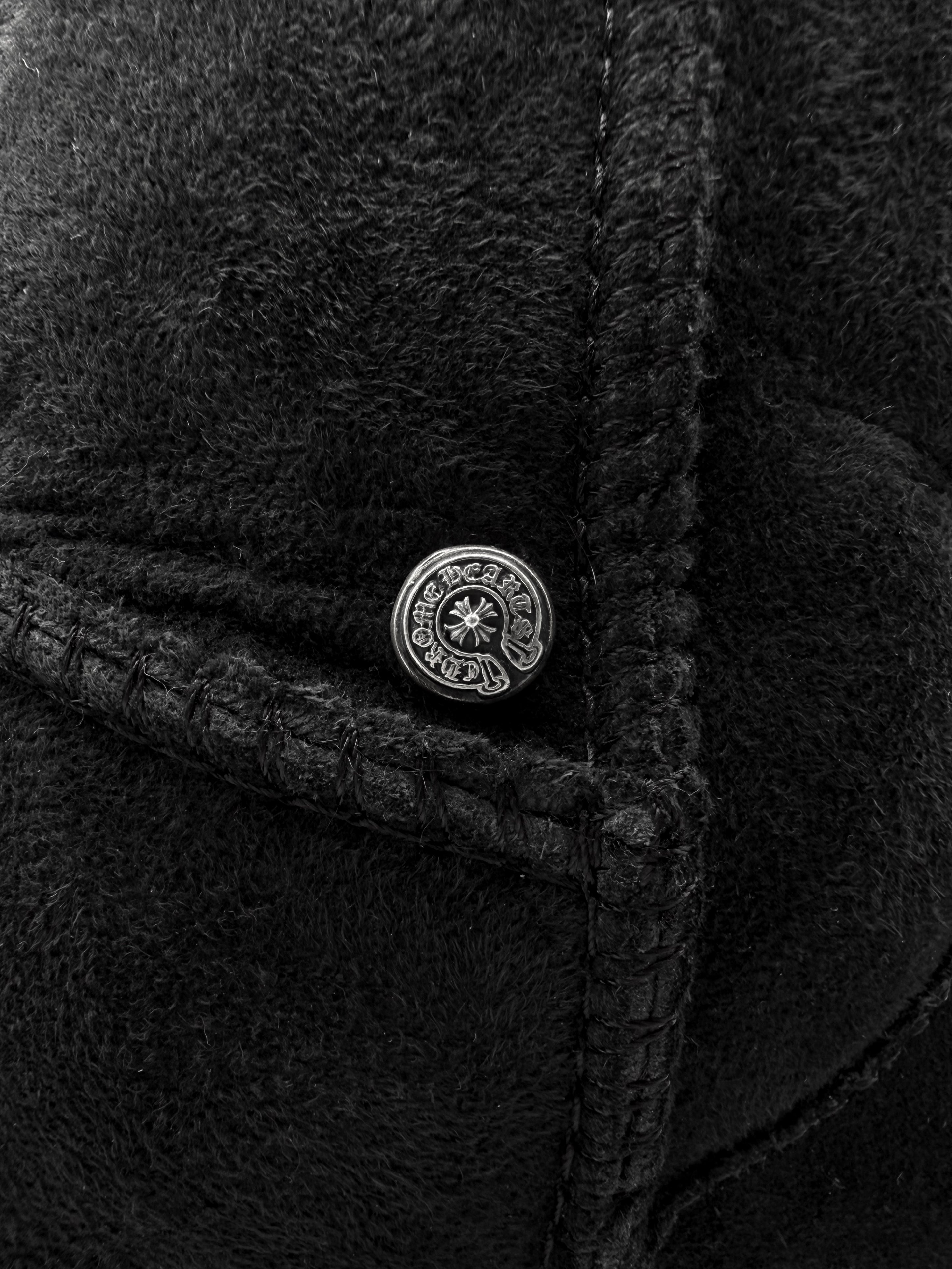 Chrome Hearts x Uggs Silver Cross Pendant .925 Silver Lined Boots