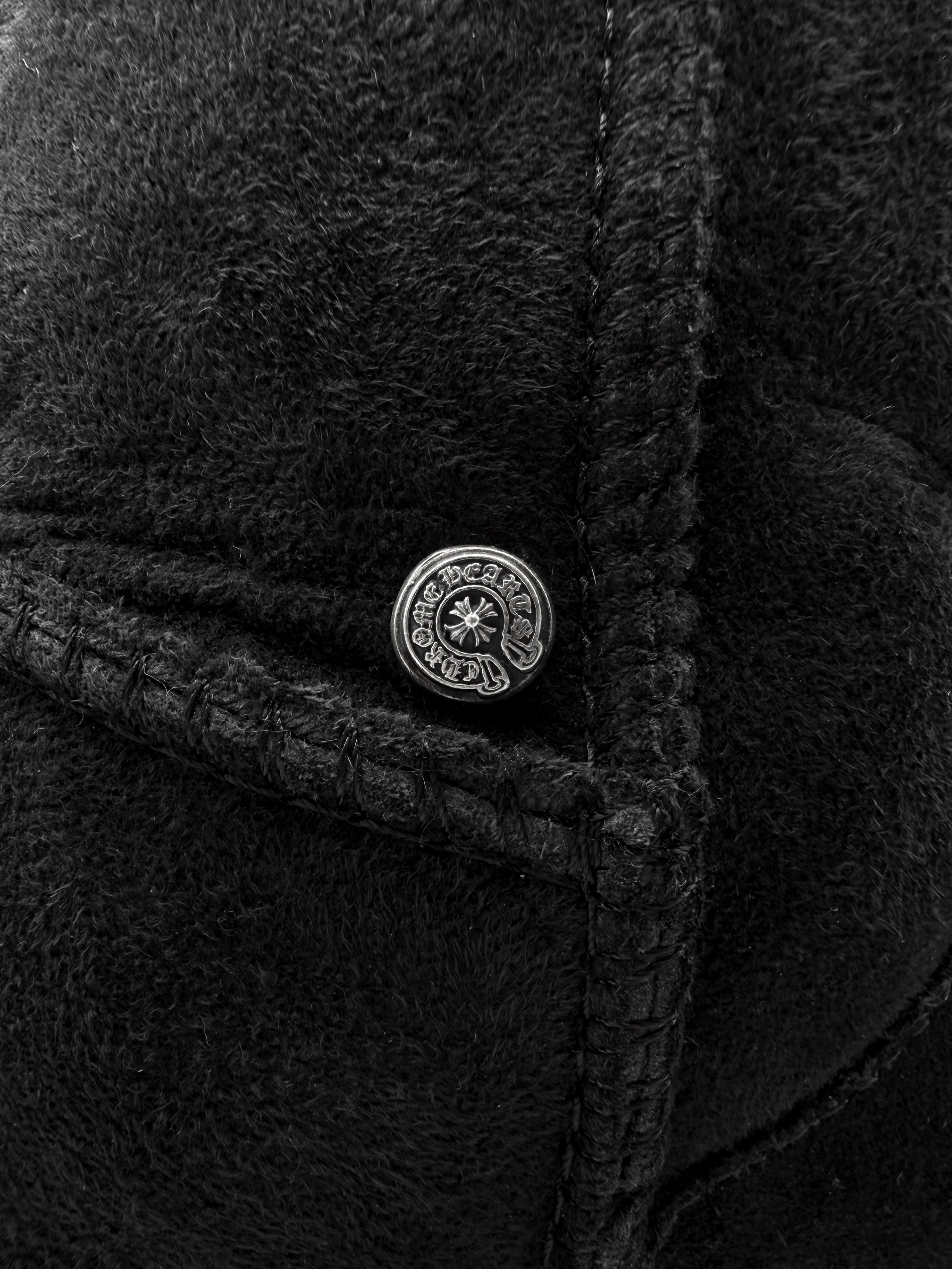 Chrome Hearts x Uggs Silver Cross Pendant .925 Silver Lined Boots