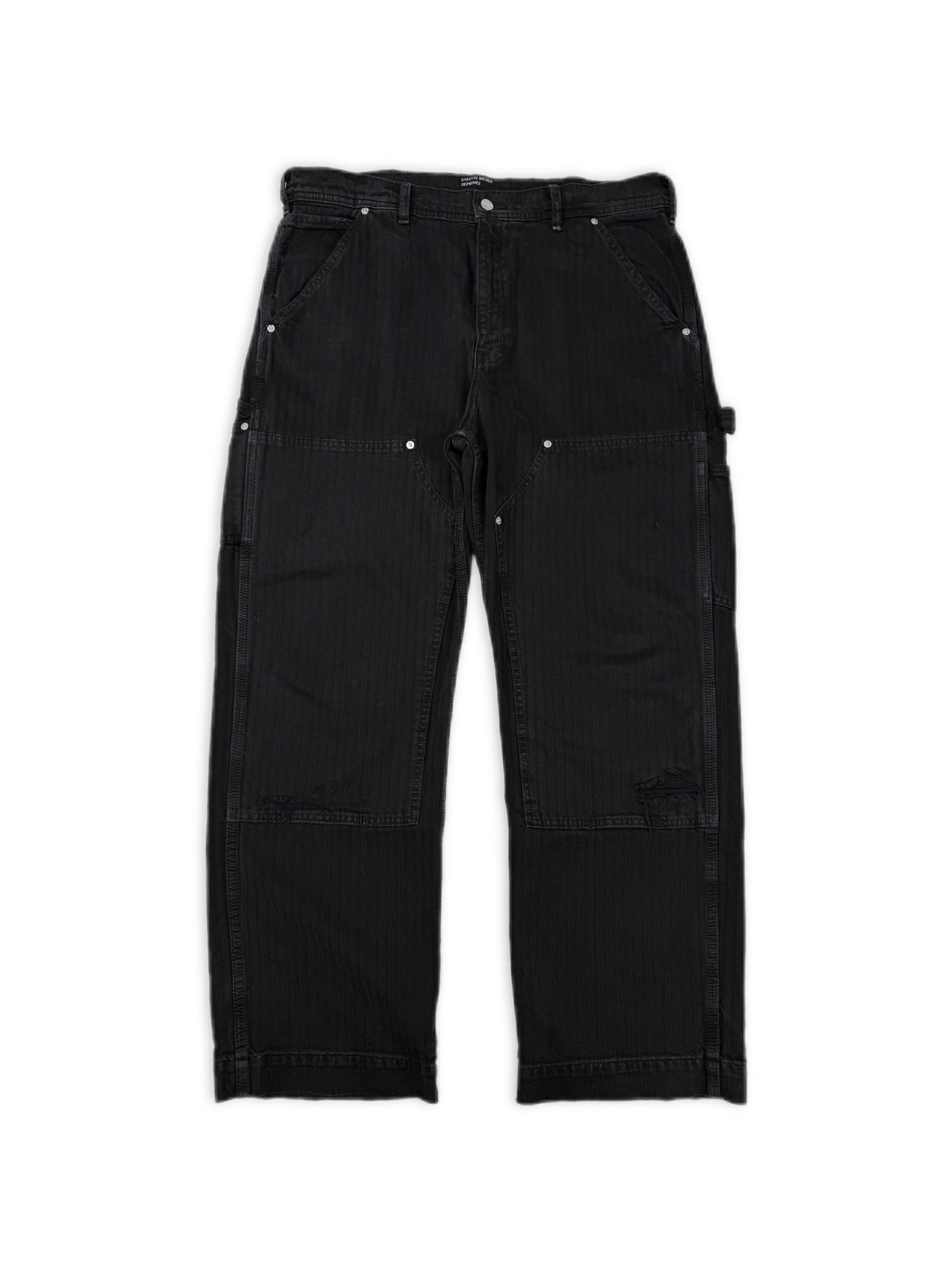 SS25 Enfants Riches Deprimes Pinstripe Double Knee Carpenter Pants