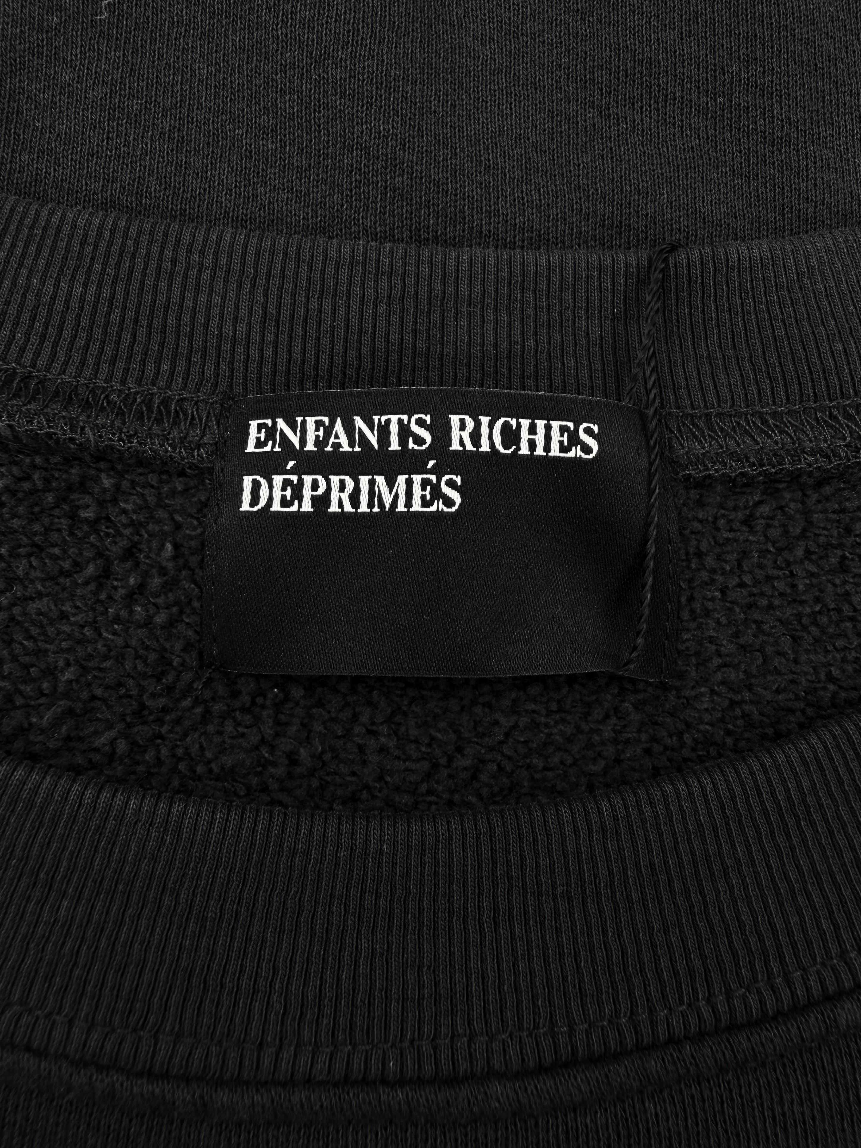 Enfants Riches Deprimes ‘Stalin’ Black Graphic Crewneck