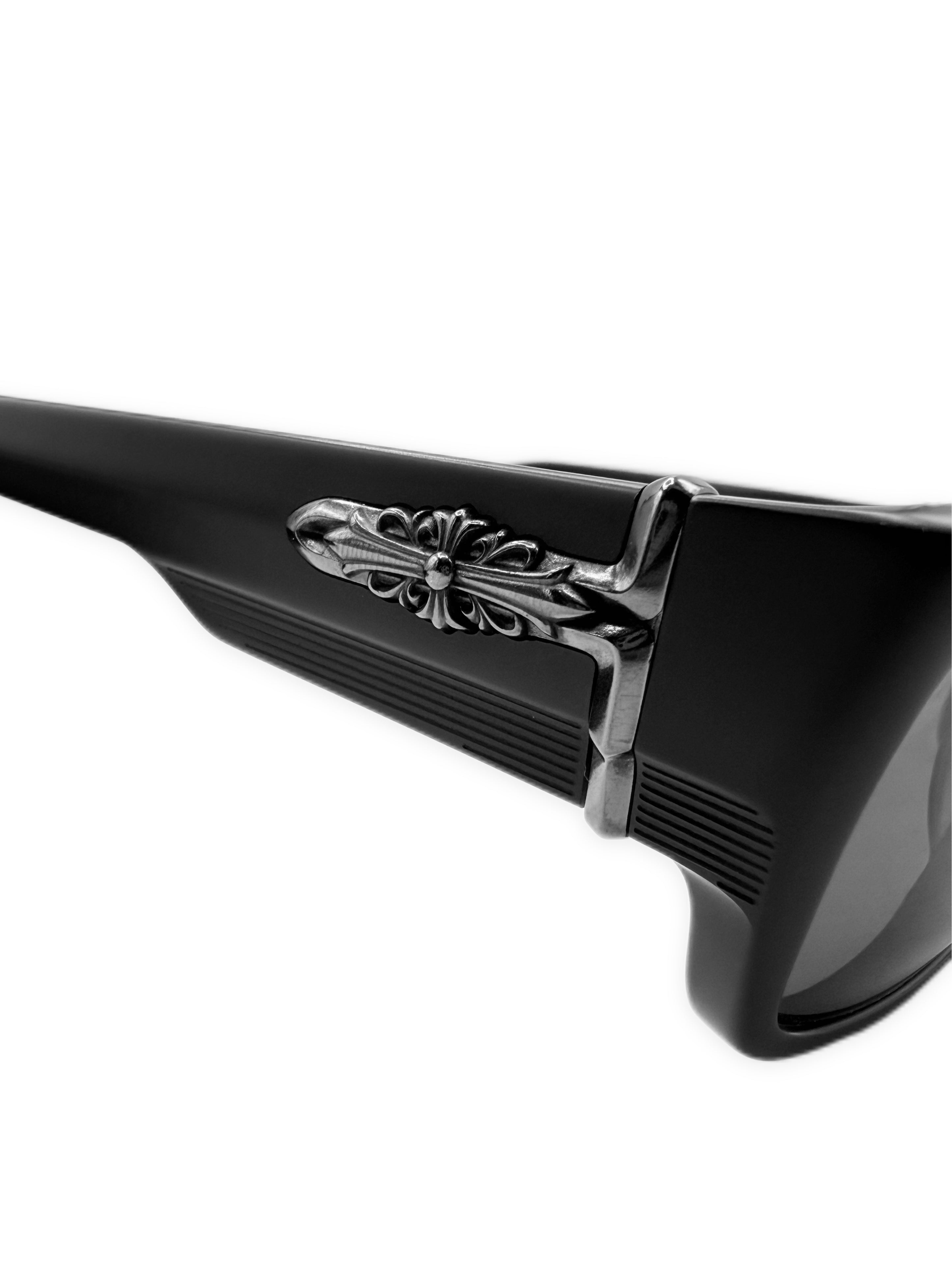 Chrome Hearts Yer Bjorn Again Floral Matte Black Sunglasses