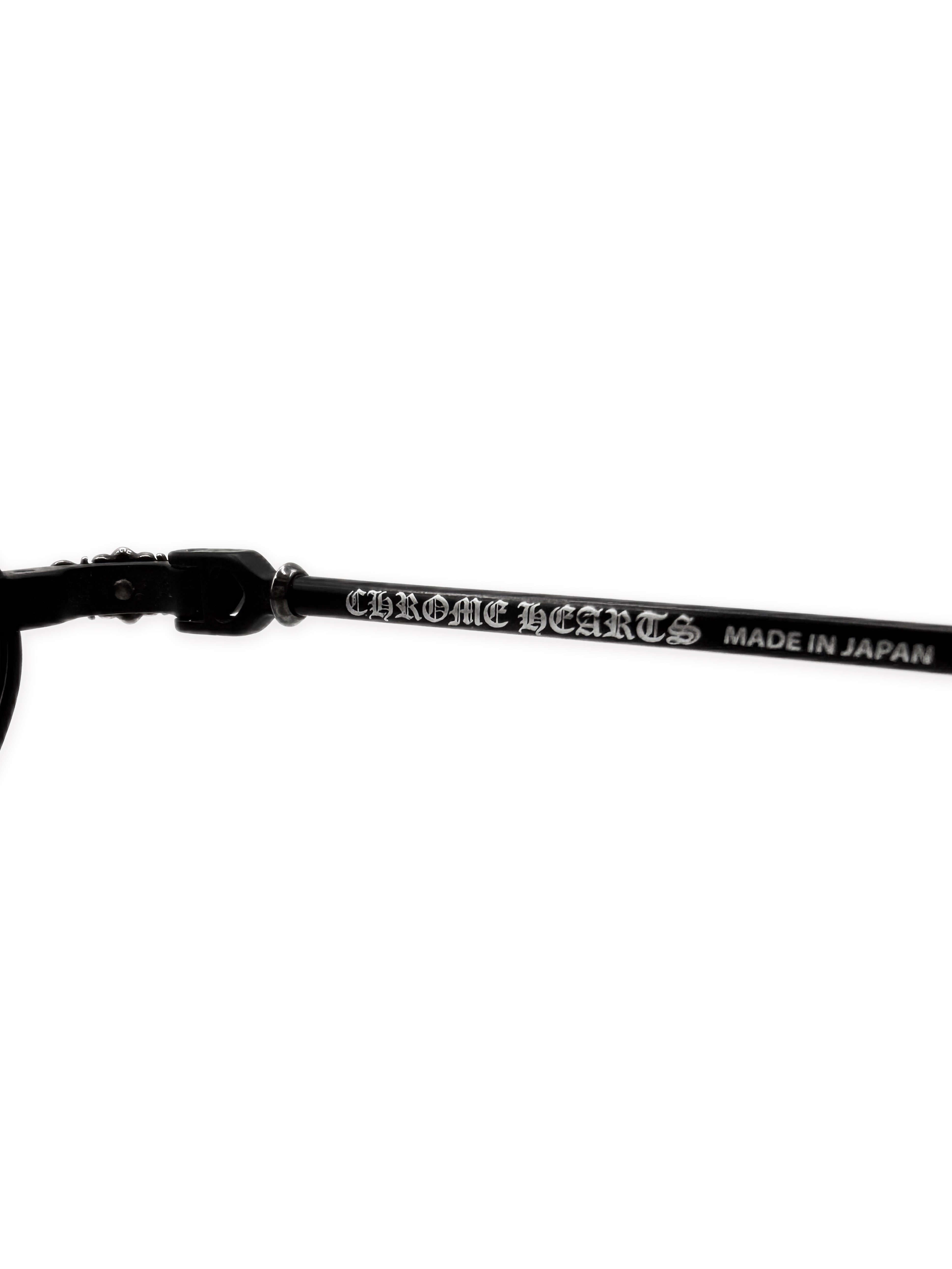 Chrome Hearts Diamond Dog Purple Tint Sunglasses
