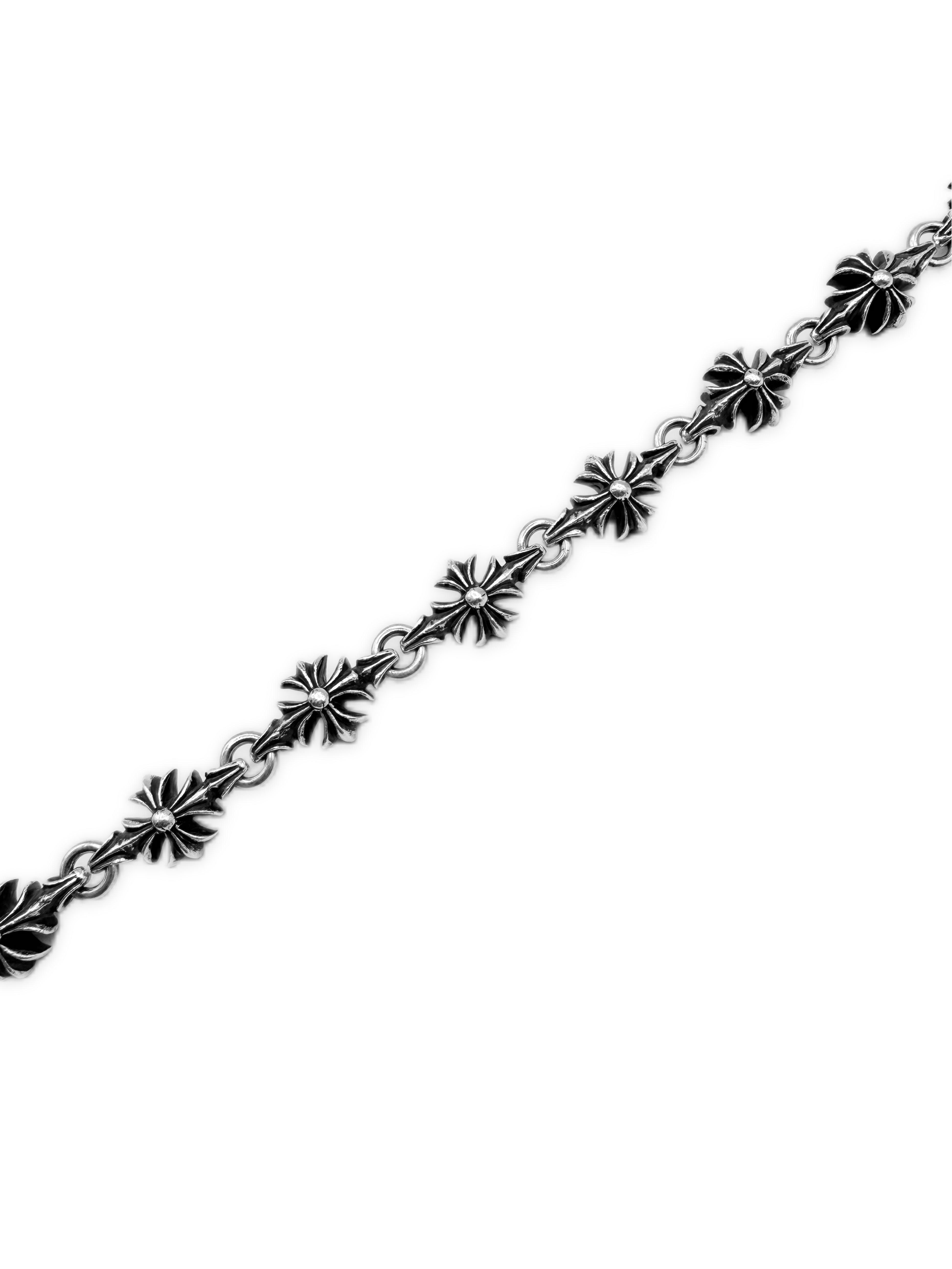 Chrome Hearts Plus 24 in Double Lobster Clasp .925 Silver Wallet Chain