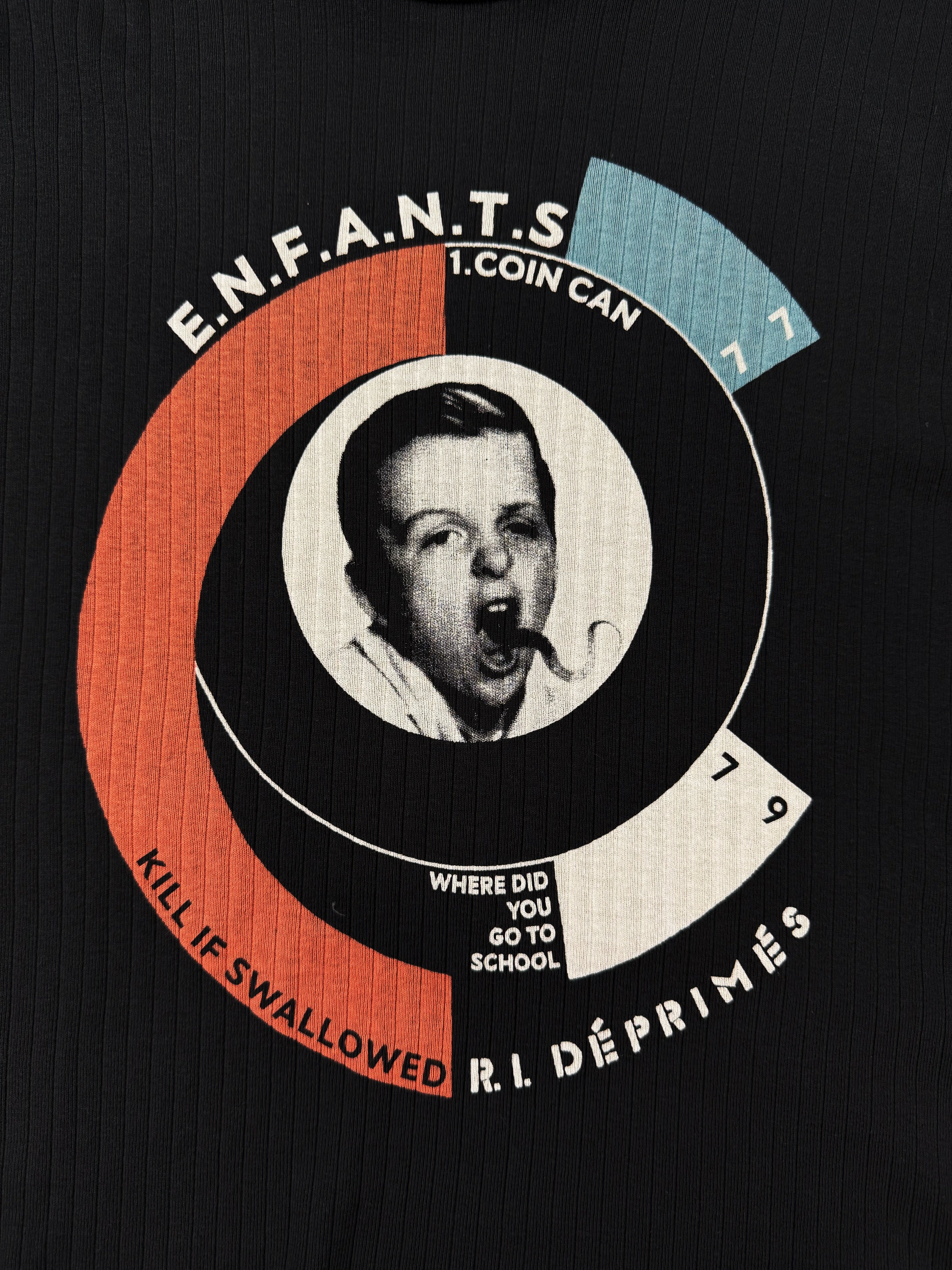 Enfants Riches Deprimes ‘Snake Boy’ Ribbed Graphic T-Shirt