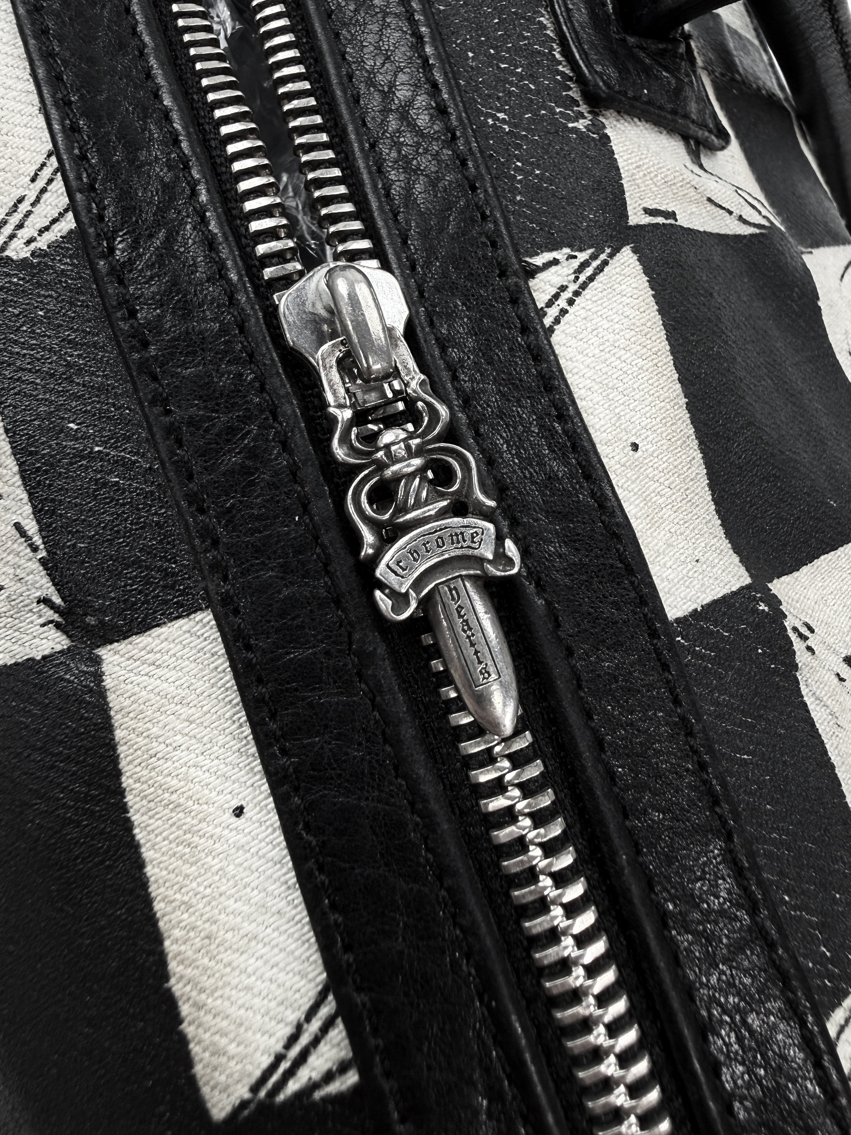 Chrome Hearts x Matty Boy 99 Eyes Leather Gunslinger Duffle Bag