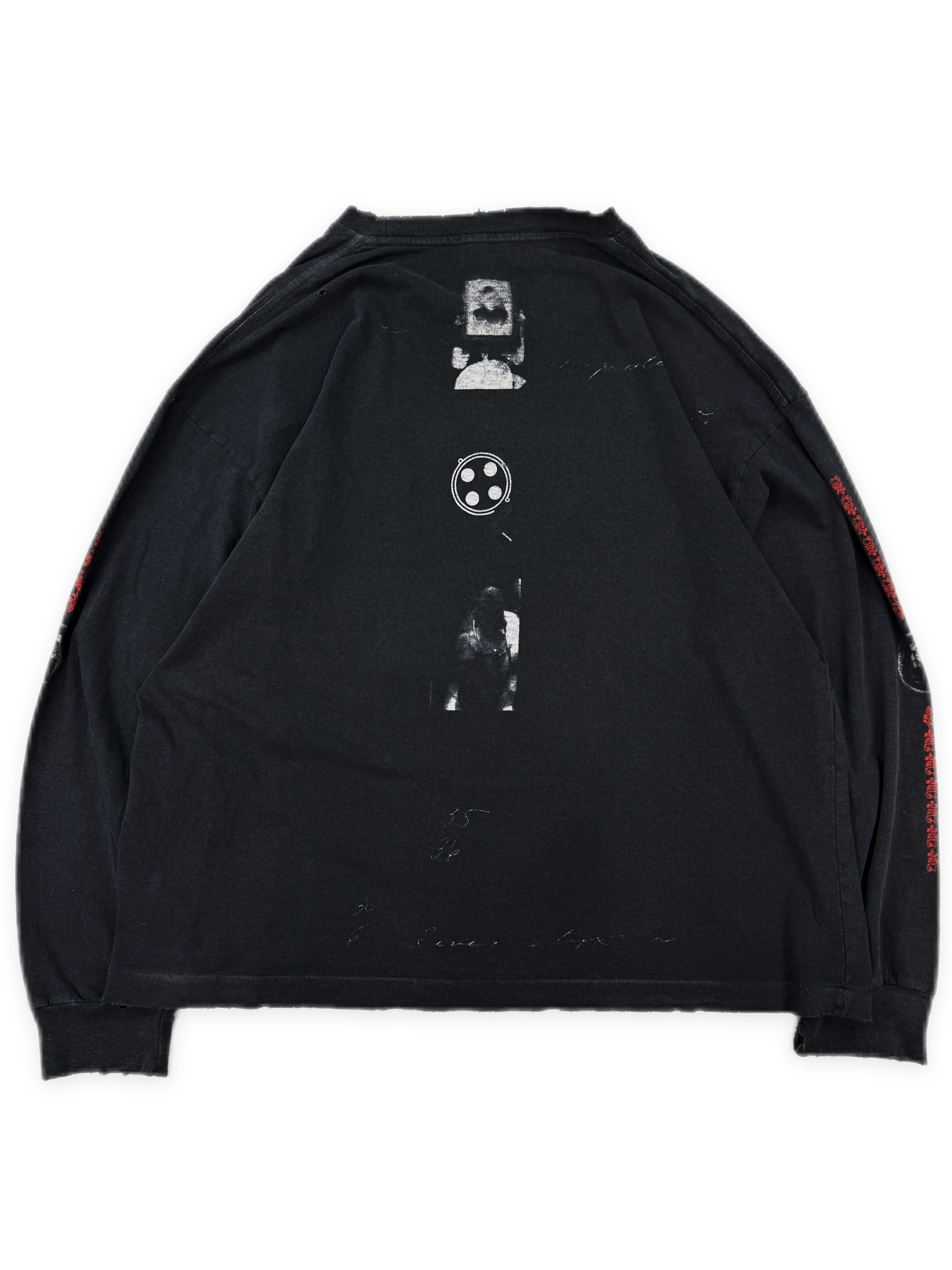 Enfants Riches Deprimes ‘Bathroom Stall’ Black Long Sleeve Shirt