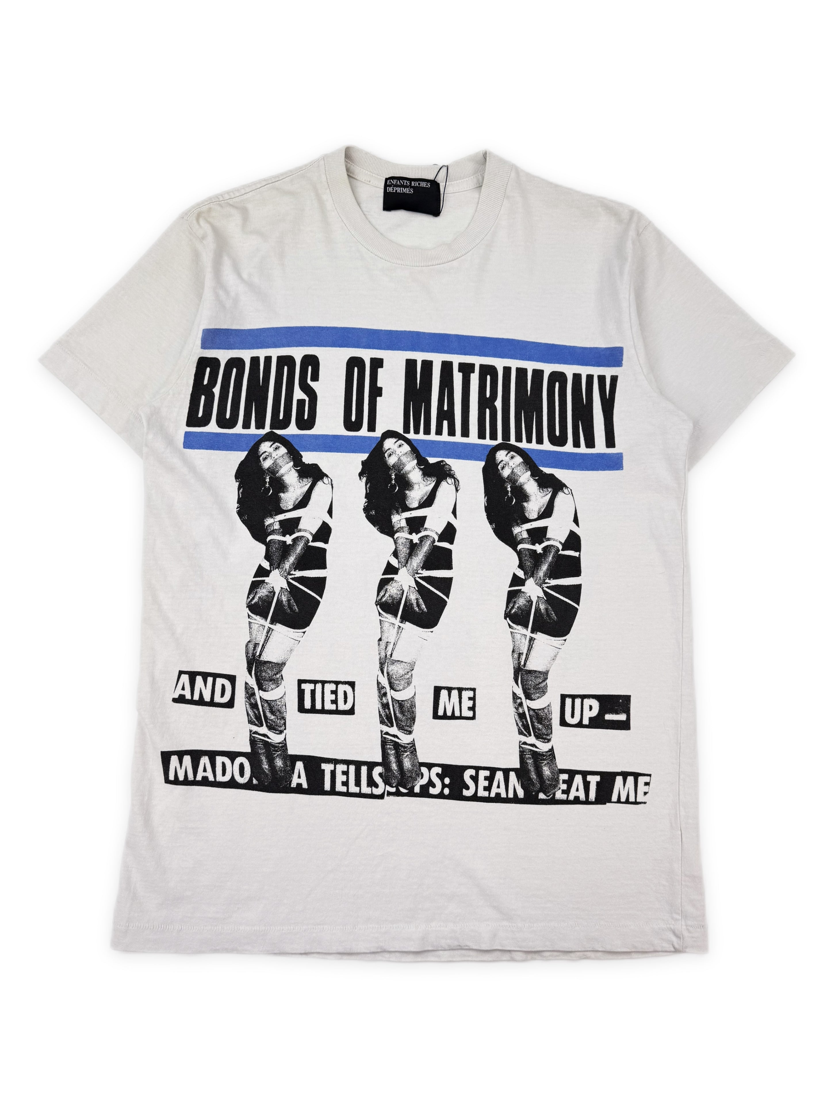 Enfants Riches Deprimes ‘Bonds of Matrimony’ Madonna White T-Shirt