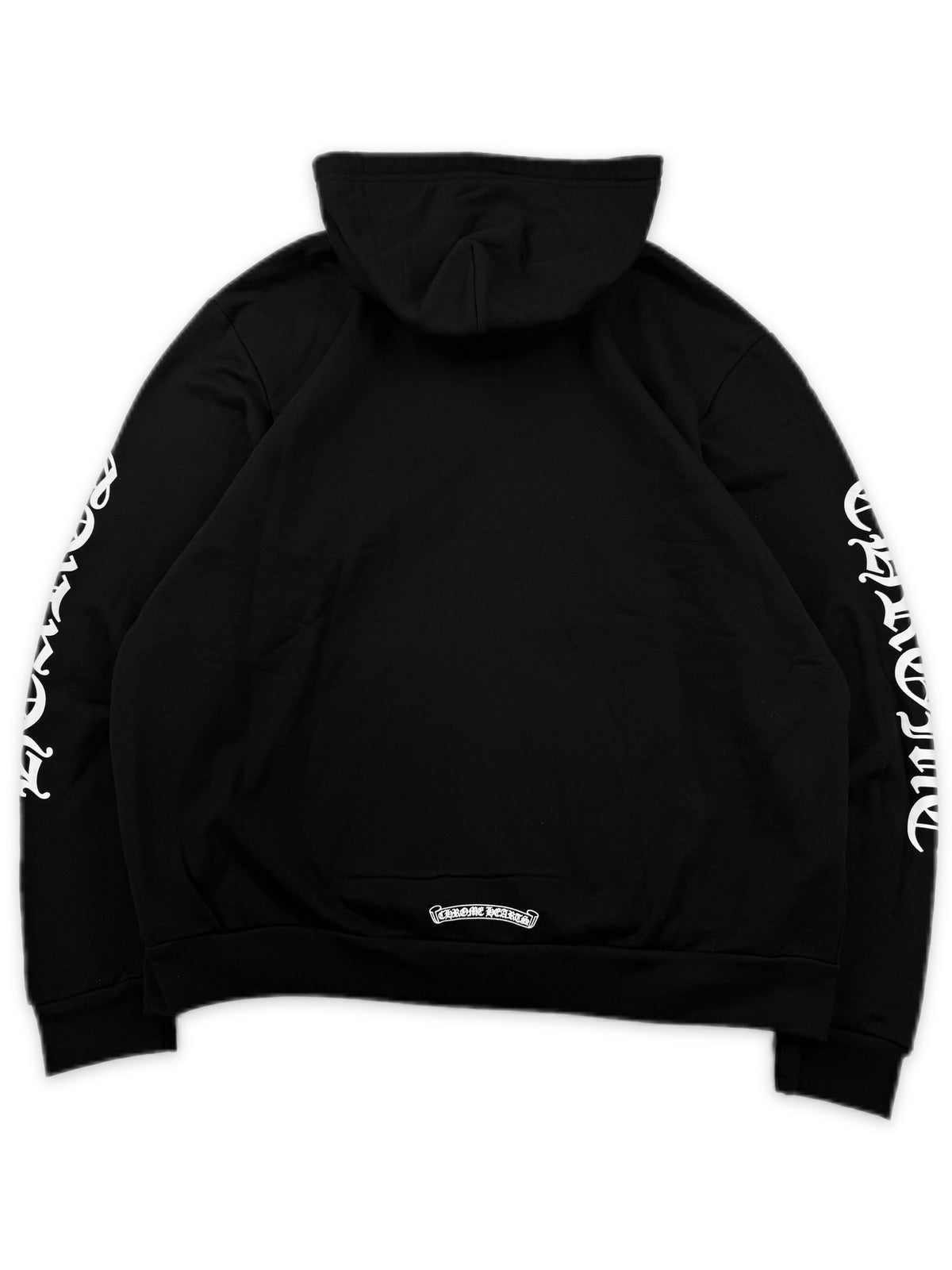 Chrome Hearts Deadstock Vertical Logo Black Zip Up Hoodie