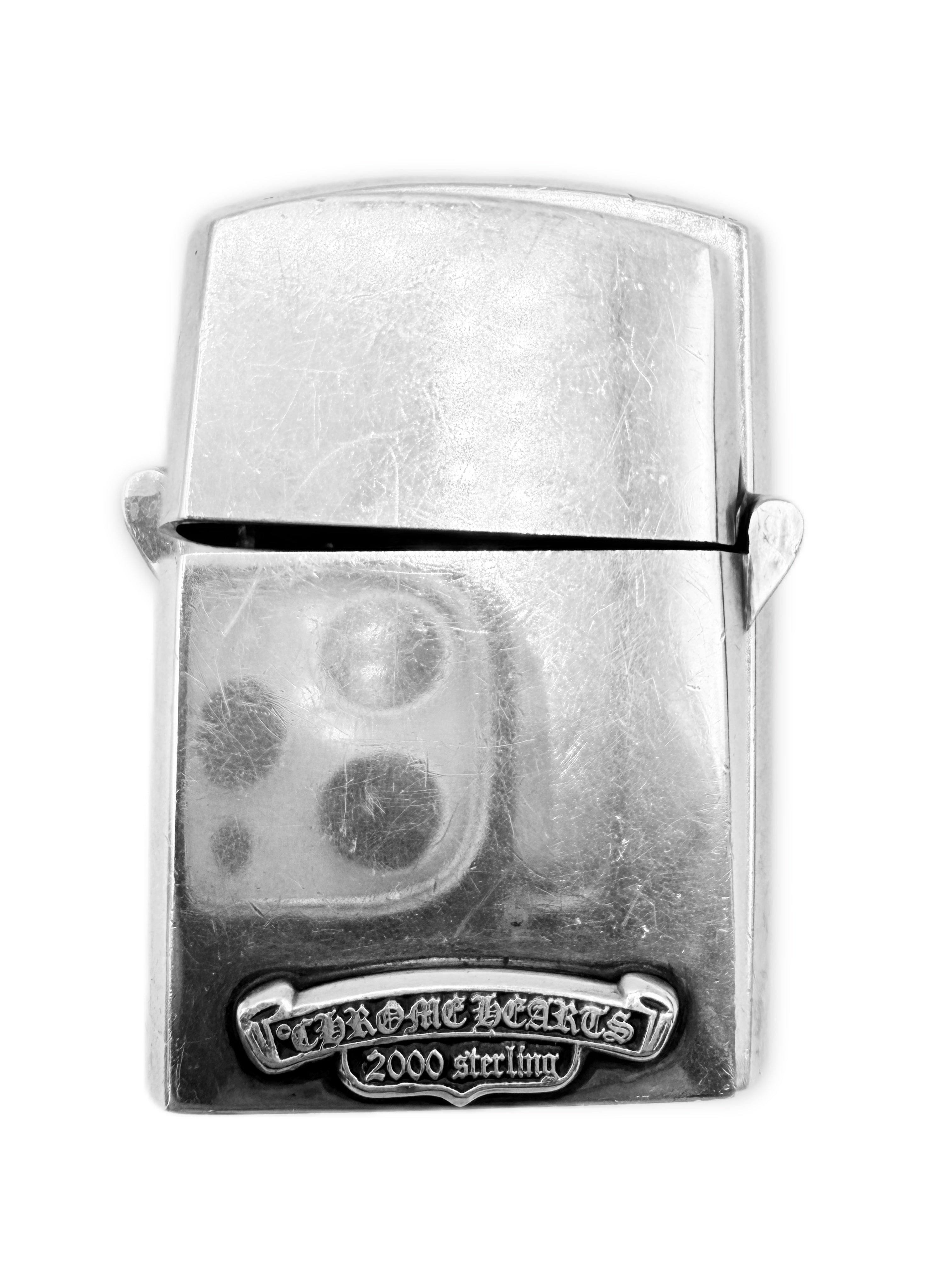 CHROME HEARTS CROSS ZIPPO .925 SILVER LIGHTER CASE | ArchiveThreads