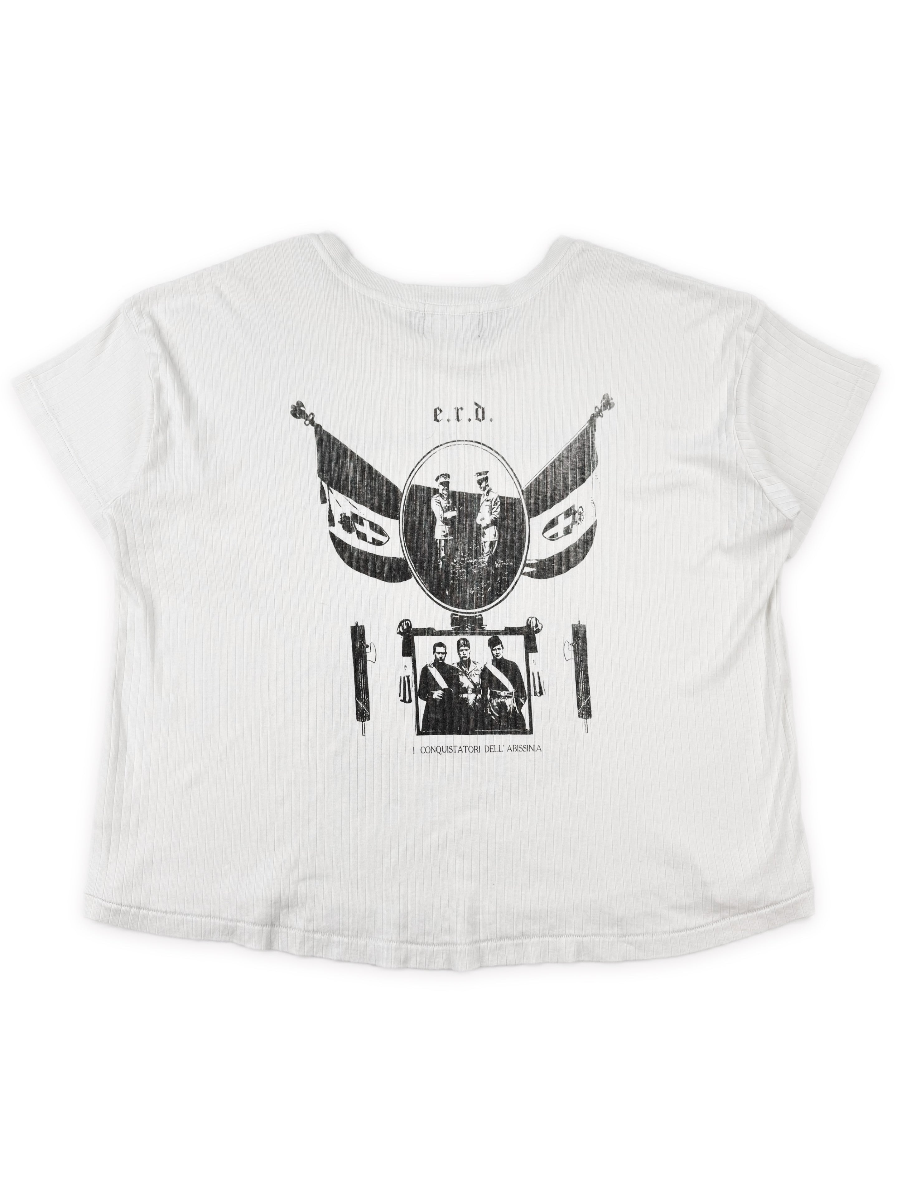 Enfants Riches Deprimes ‘Architectura di Mussolini’ Ribbed T-Shirt