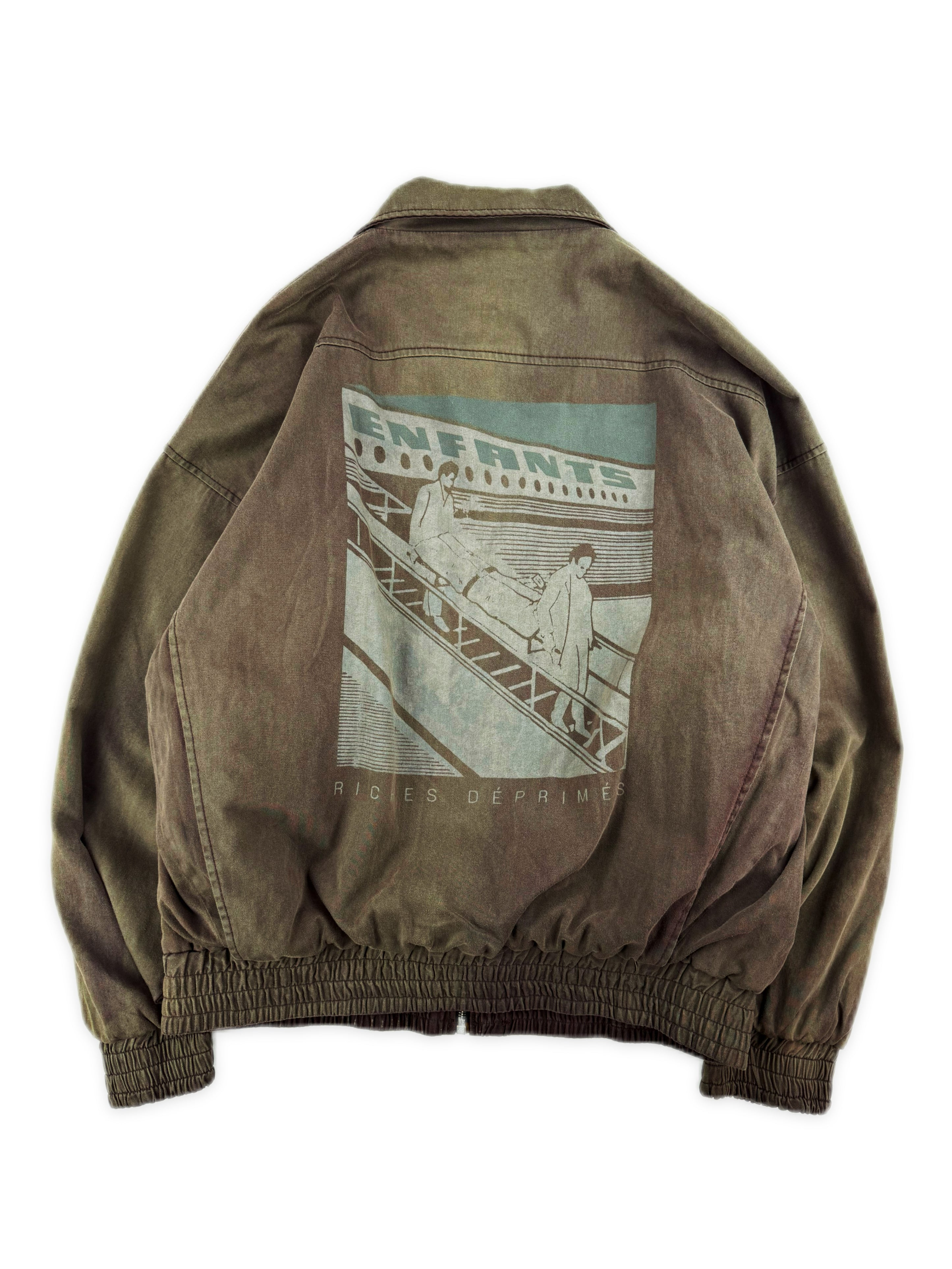 AW24 Enfants Riches Deprimes ‘Flight’ Dirt Wash Work Jacket