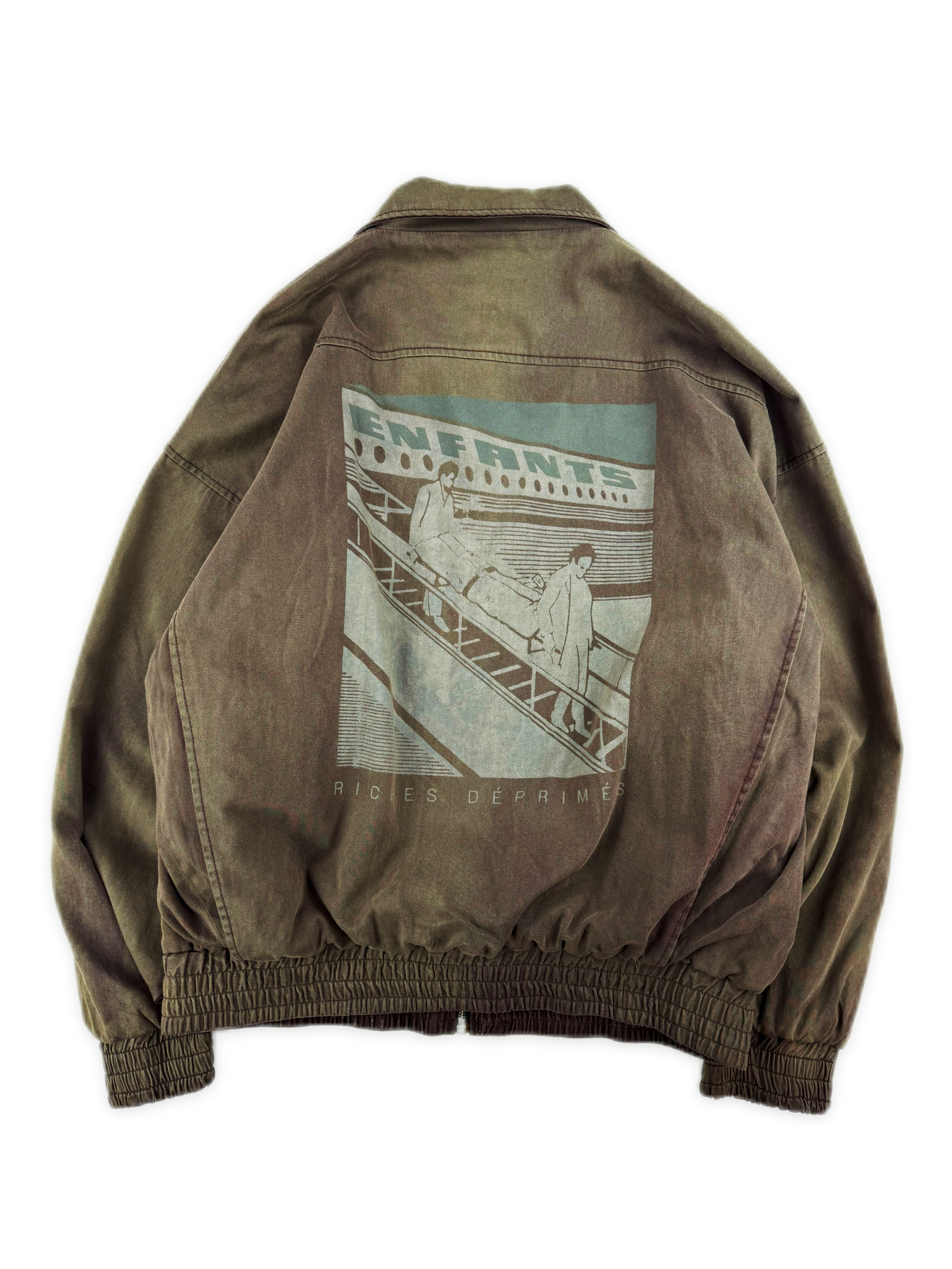 AW24 Enfants Riches Deprimes ‘Flight’ Dirt Wash Work Jacket