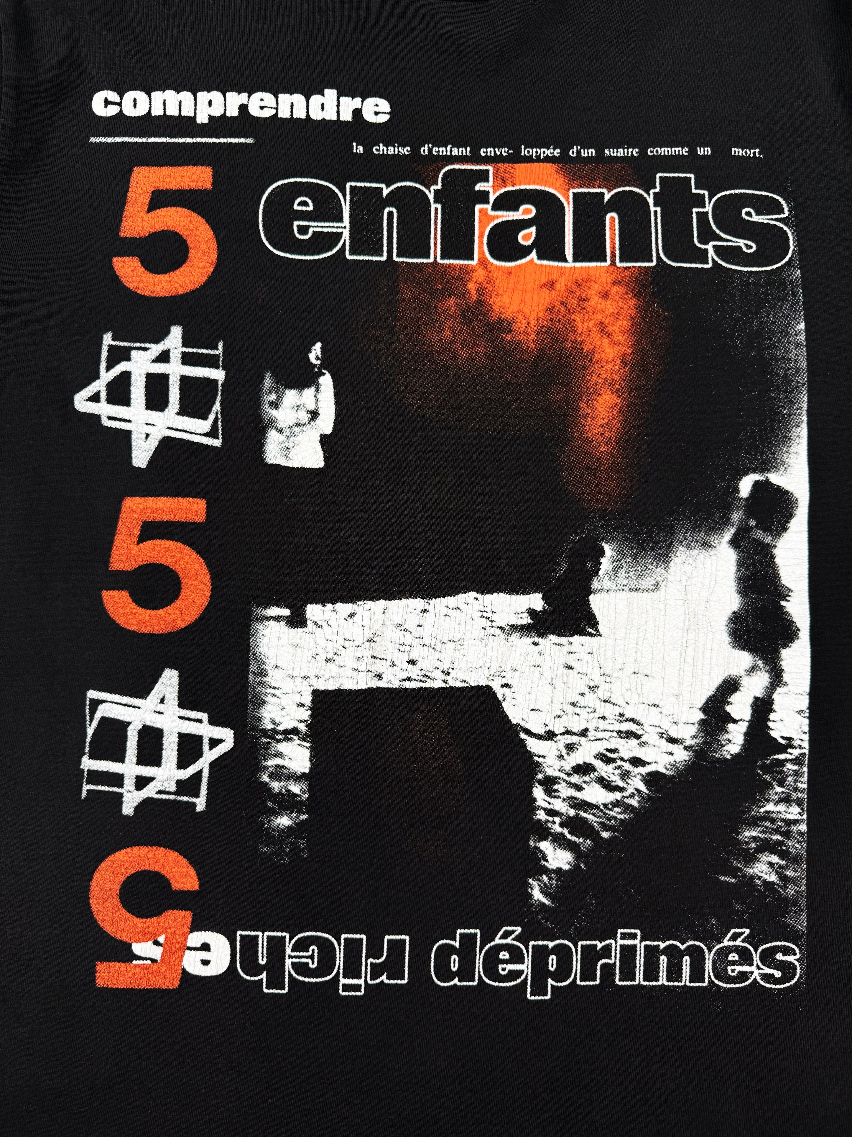 Enfants Riches Deprimes ‘Compendre’ Black 555 T-Shirt
